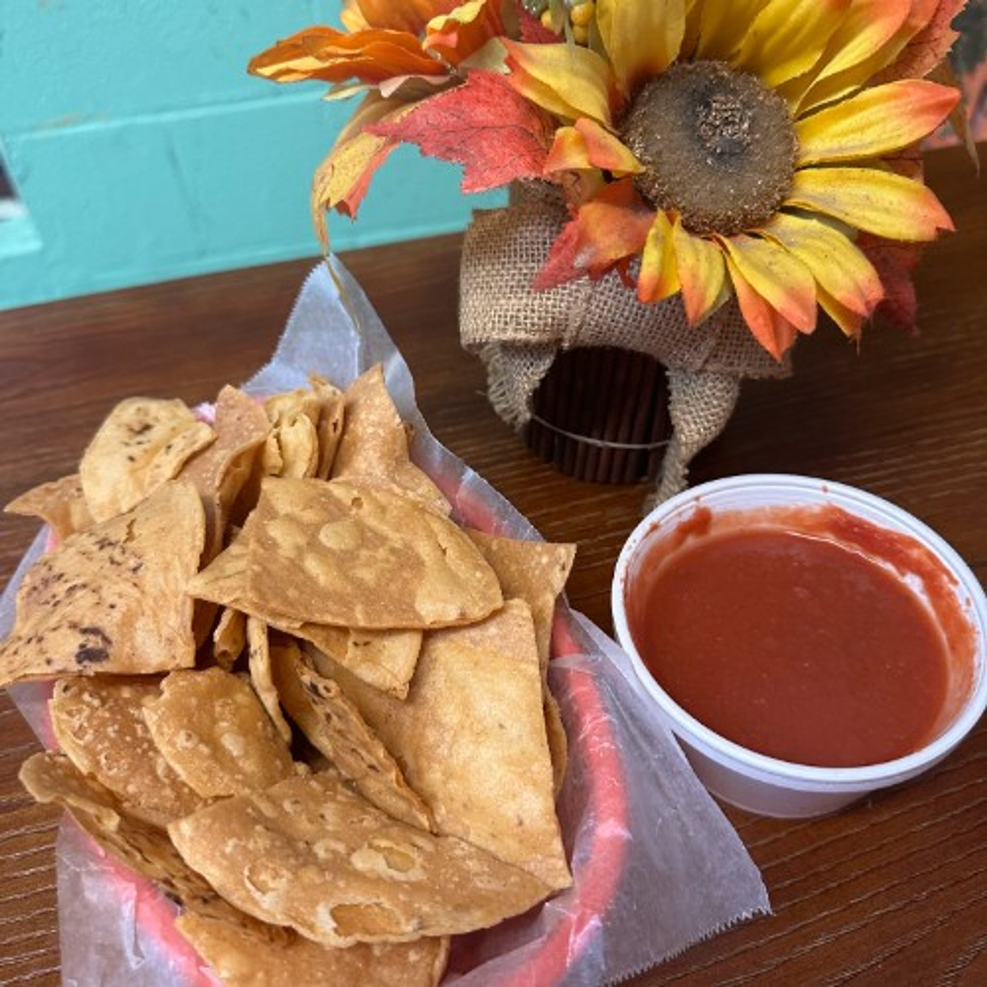 Homemade Chips and Salsa