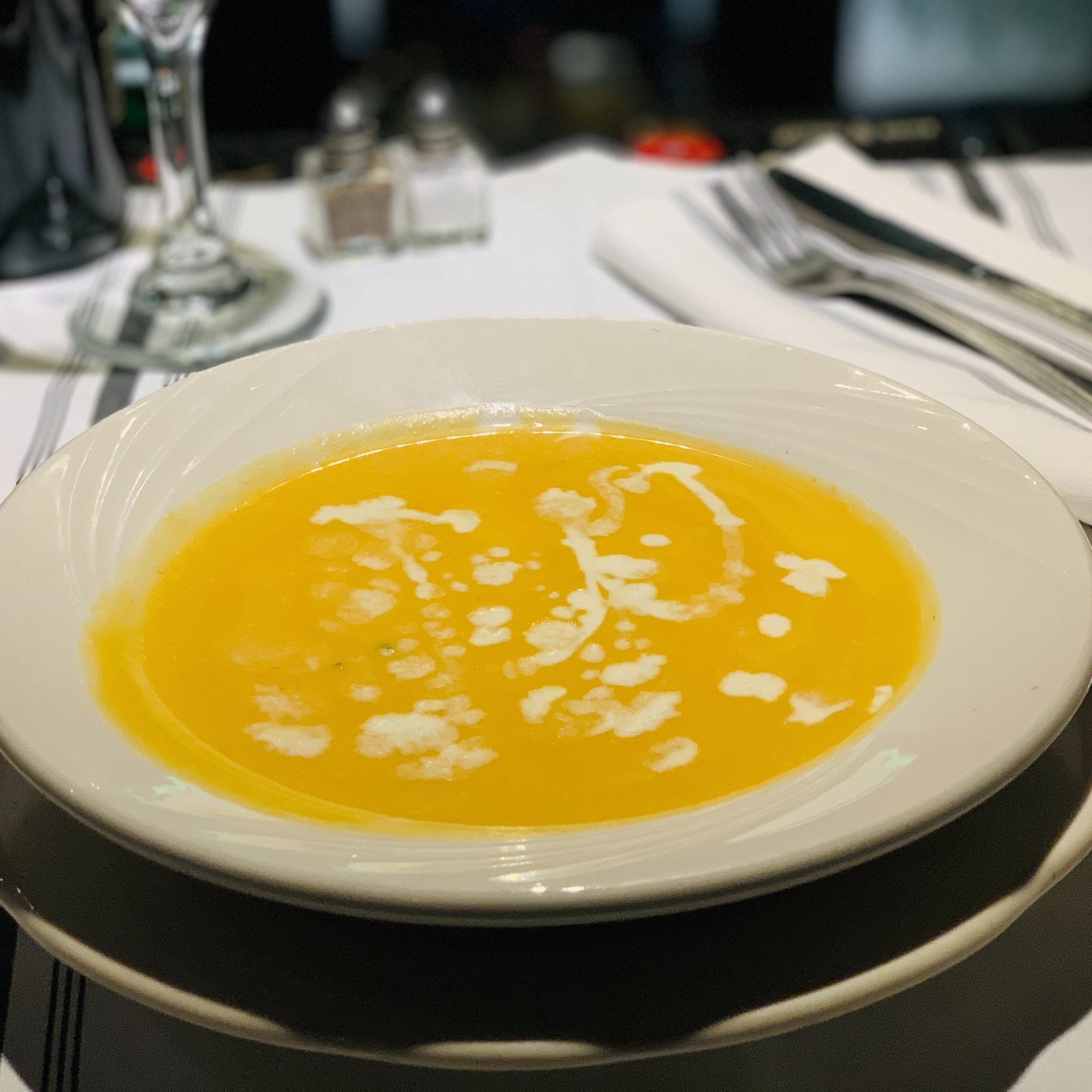 Roasted Butternut Squash Creamy Soup