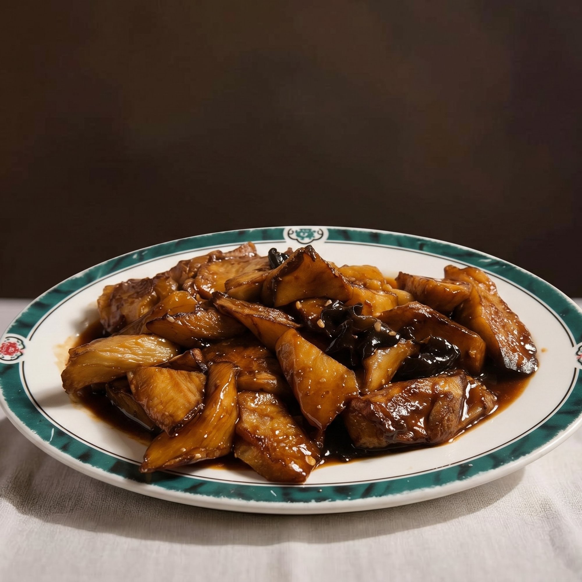 Stir-Fried Eggplant in Garlic Sauce / 鱼香茄子