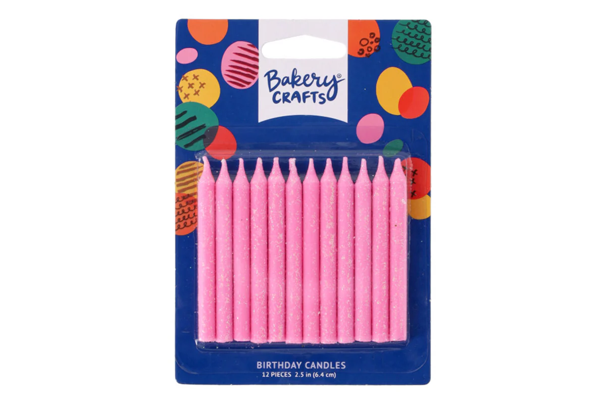Pink Glitter 12-pack