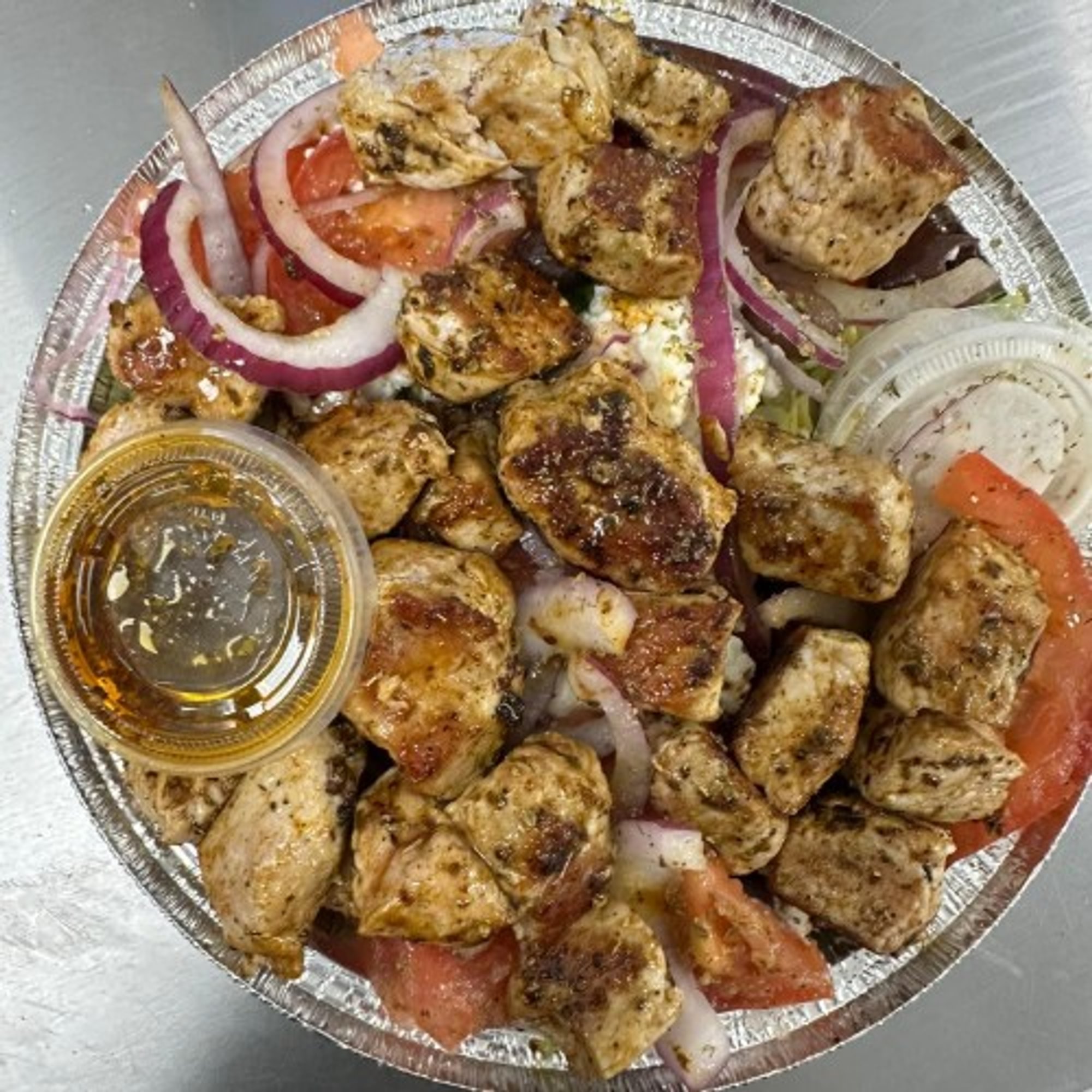 Pork Souvlaki Bowl