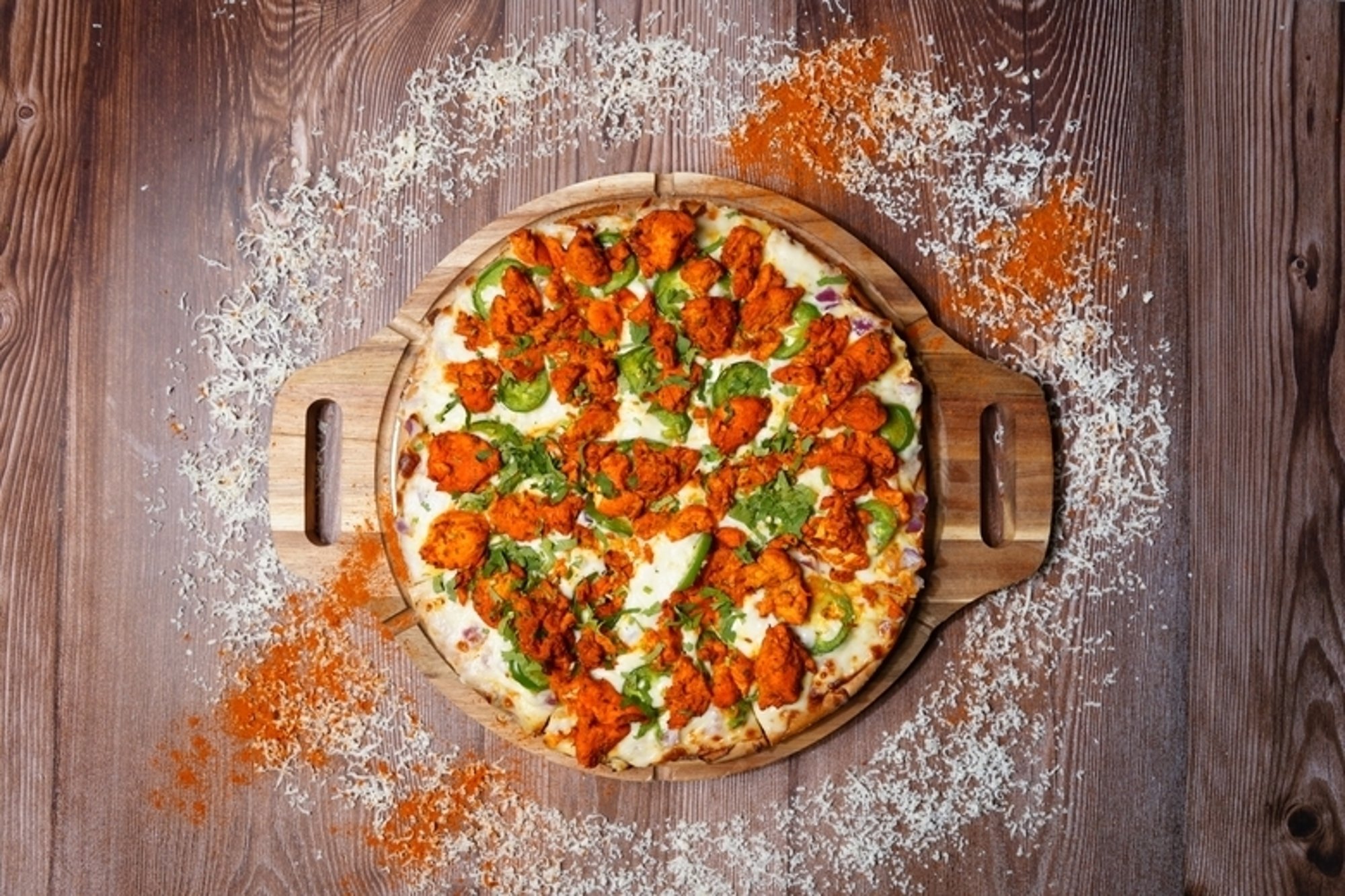 Fun Chicken Pizza