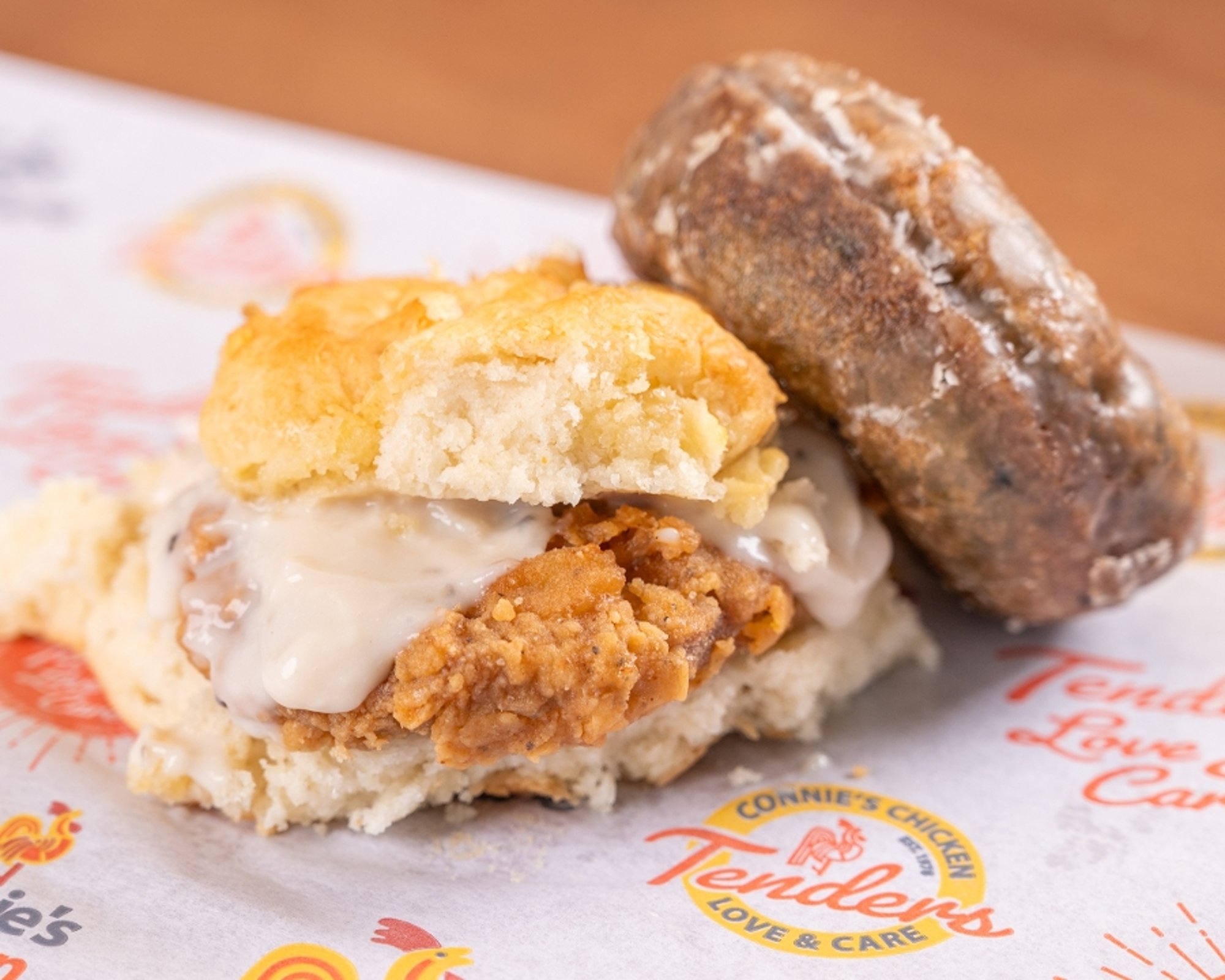 # 4 Tenderloin Biscuit Combo