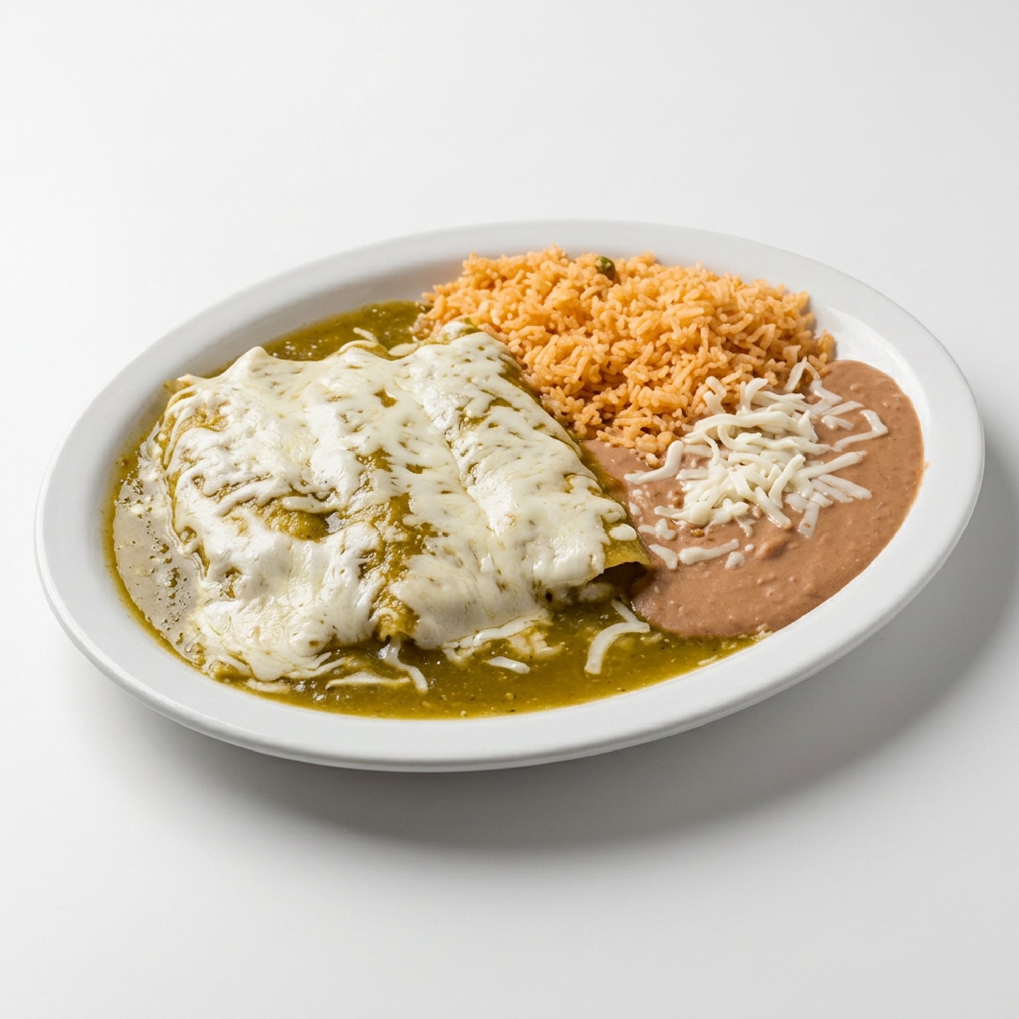 Enchiladas Verdes Lunch