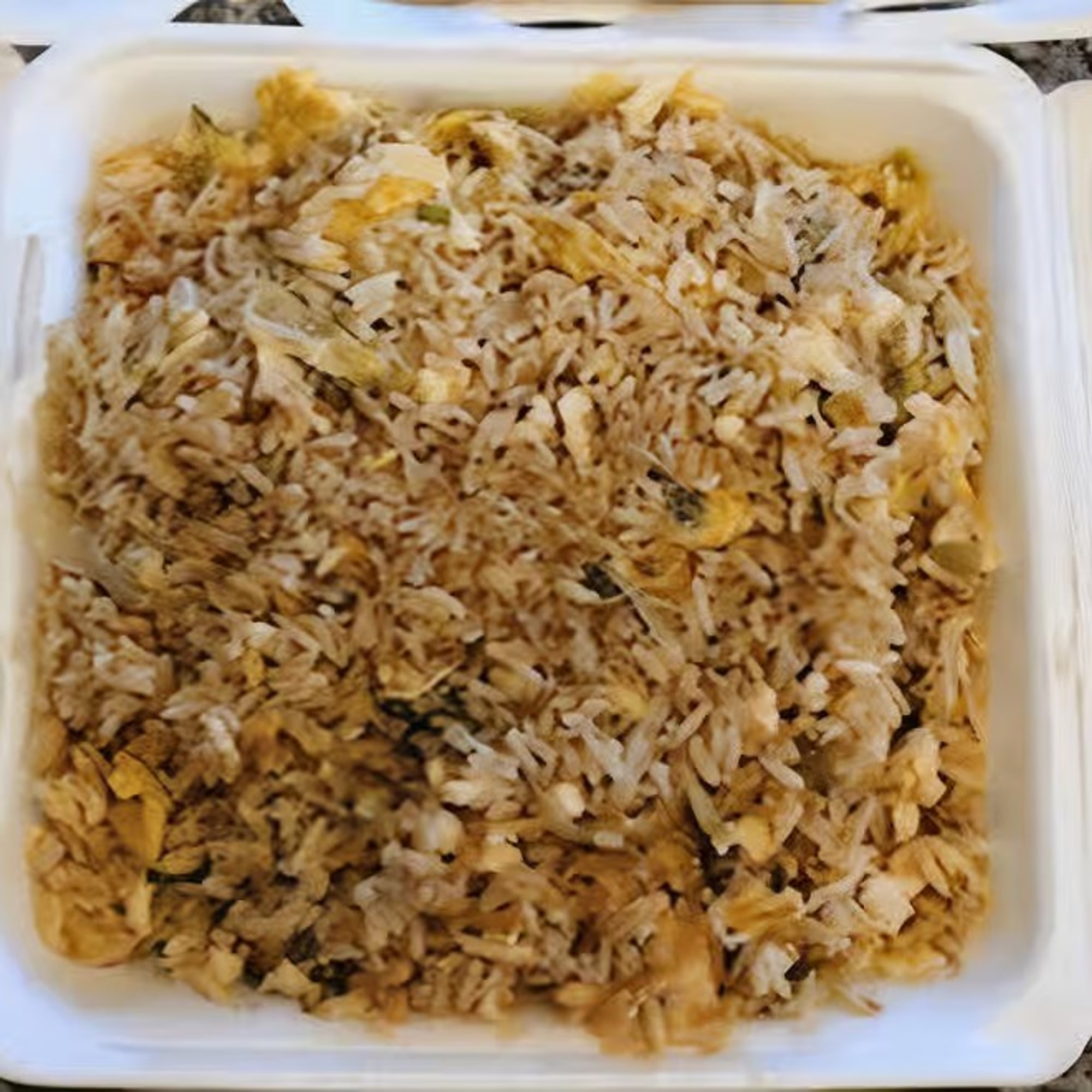 Salty Fish with Chicken Fried Rice