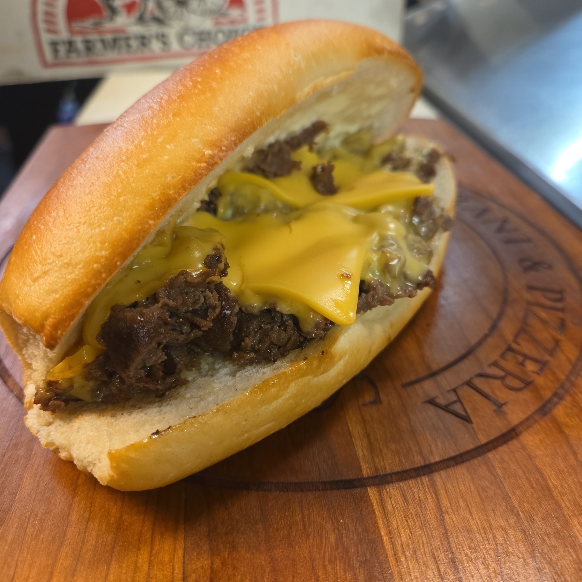LG 12" Plain Cheesesteak