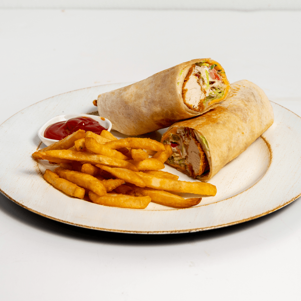 Buffalo ranch chicken wrap