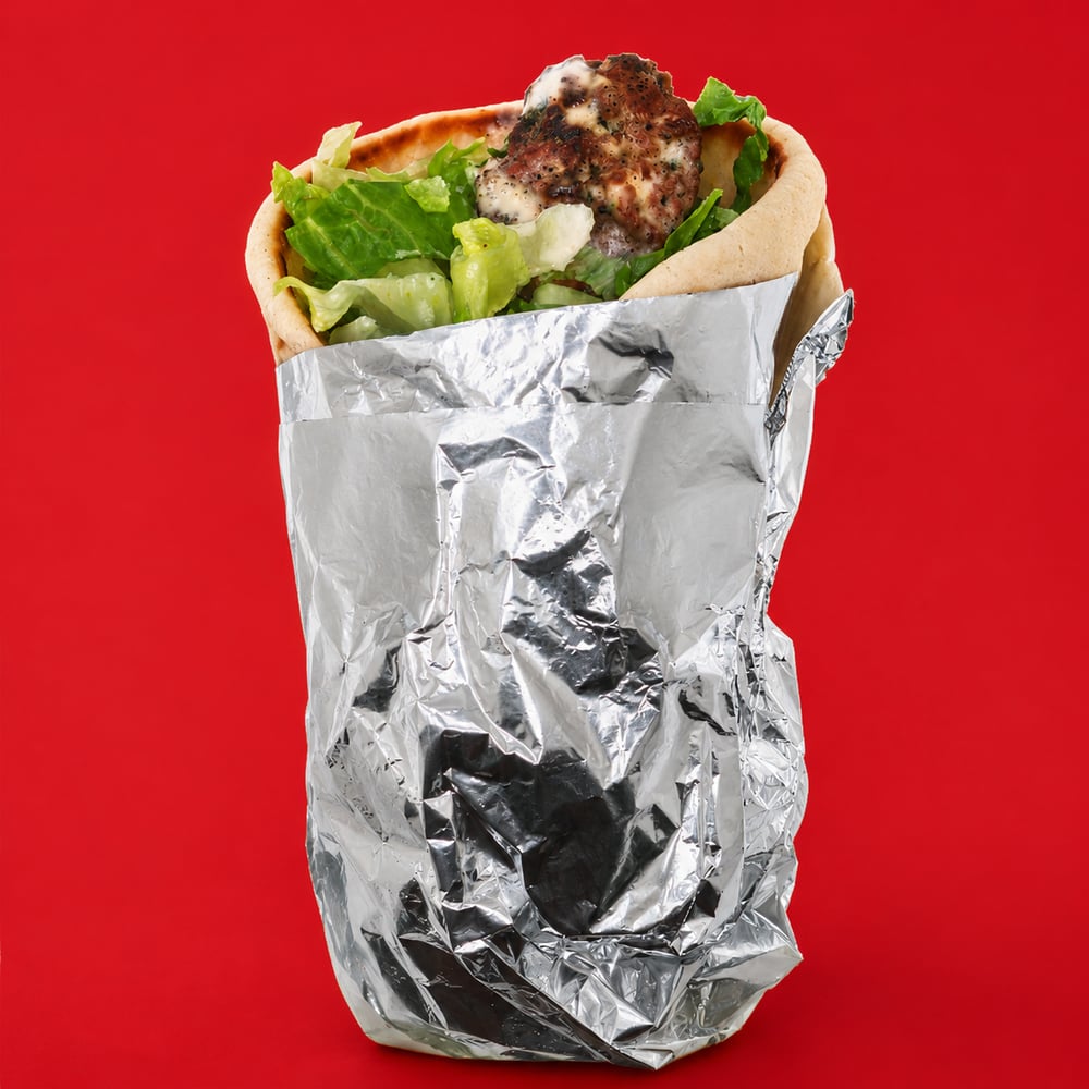 Kafta Kabab Wrap