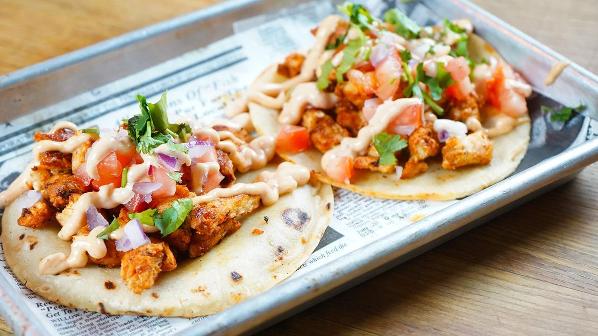 Chicken Adobo Tacos