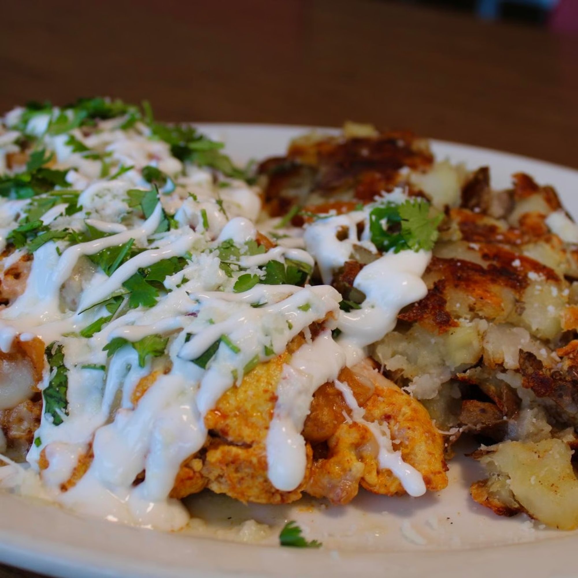 Chilaquiles Chorizo Omelette