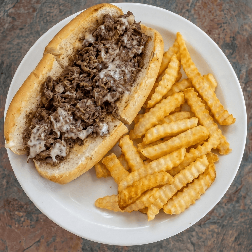 Cheesesteak with Fries