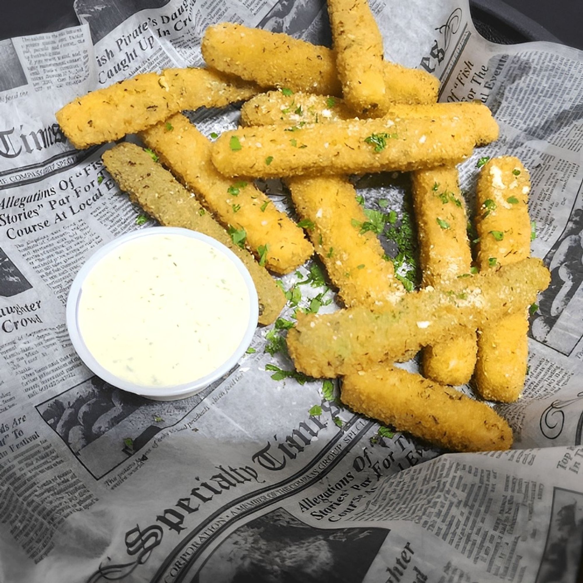 Breaded Zucchini
