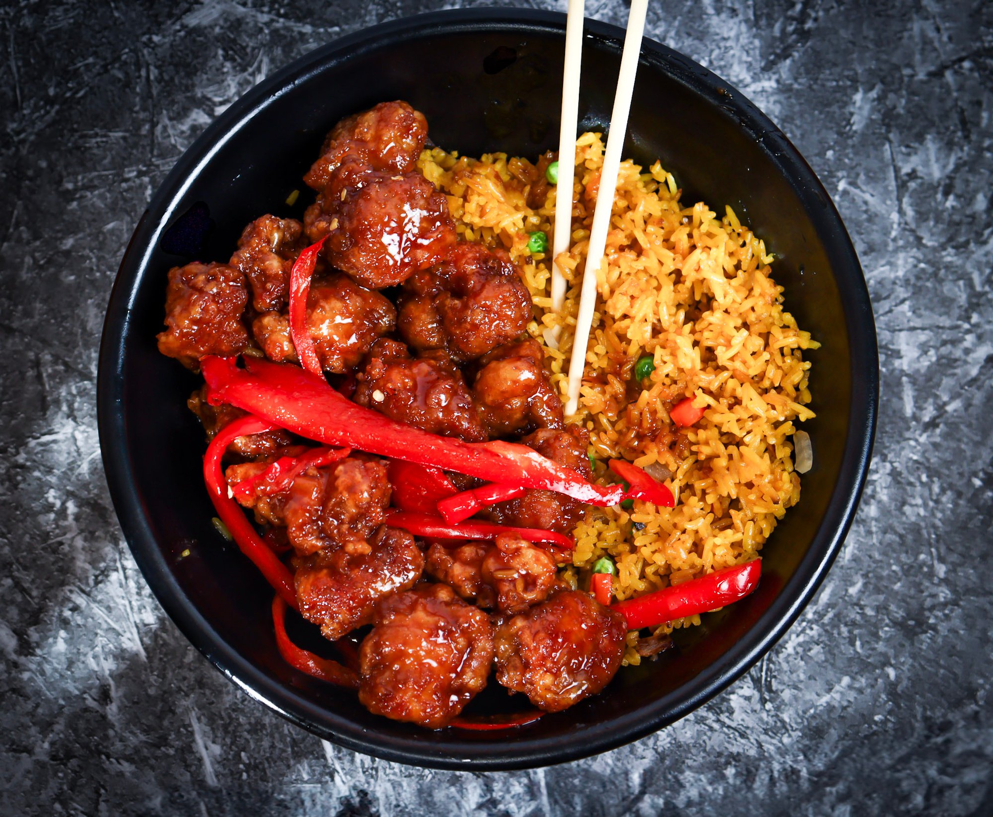 Firecracker Chicken Bowl LS