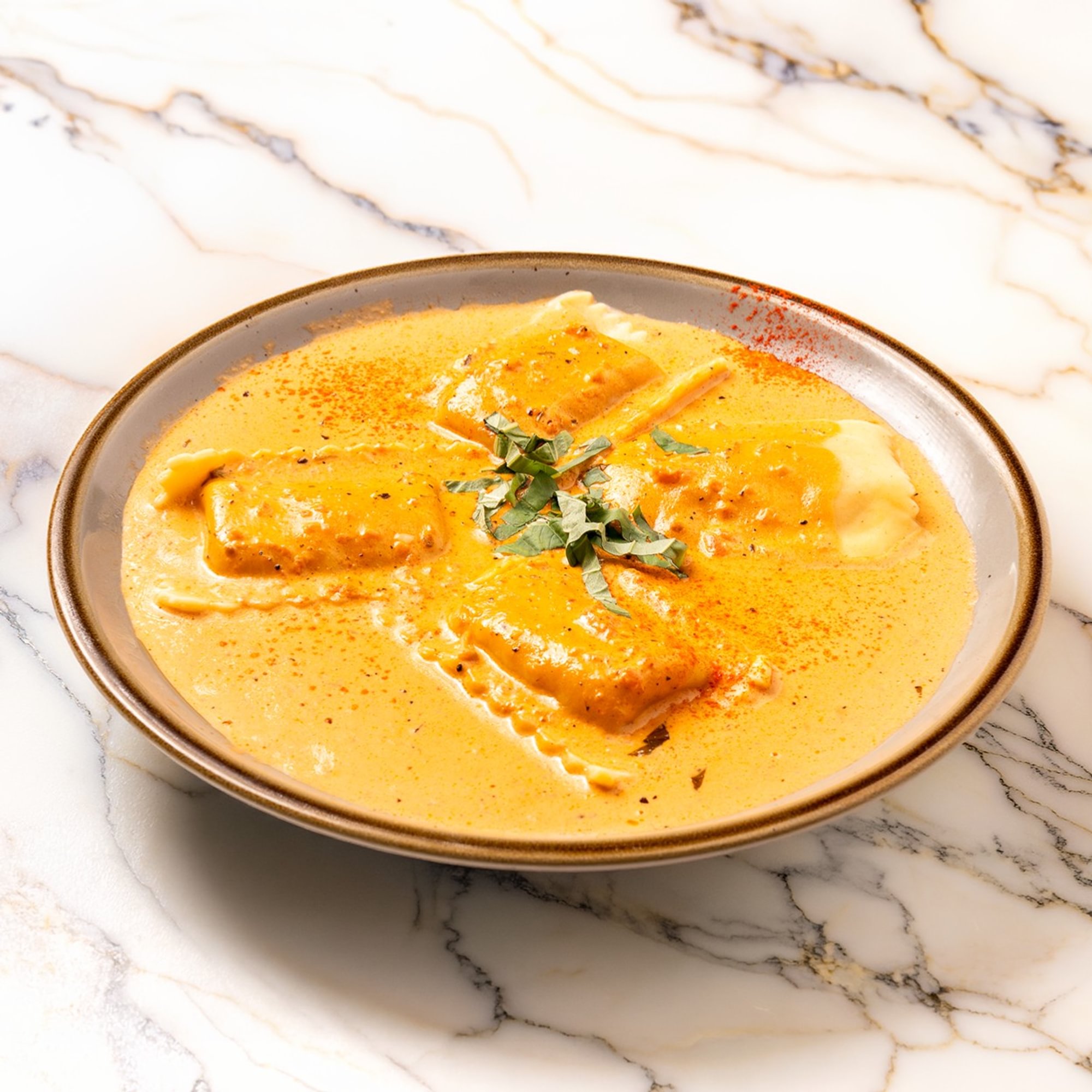 Lobster Seafood Ravioli