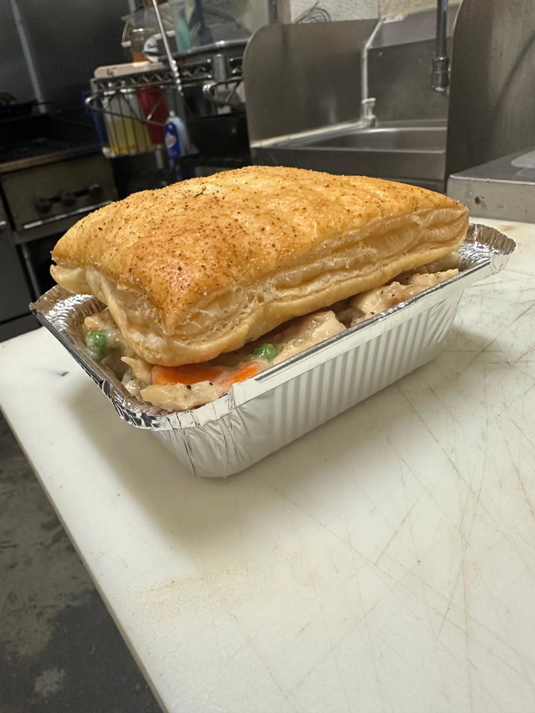 Fried Chicken Pot Pie
