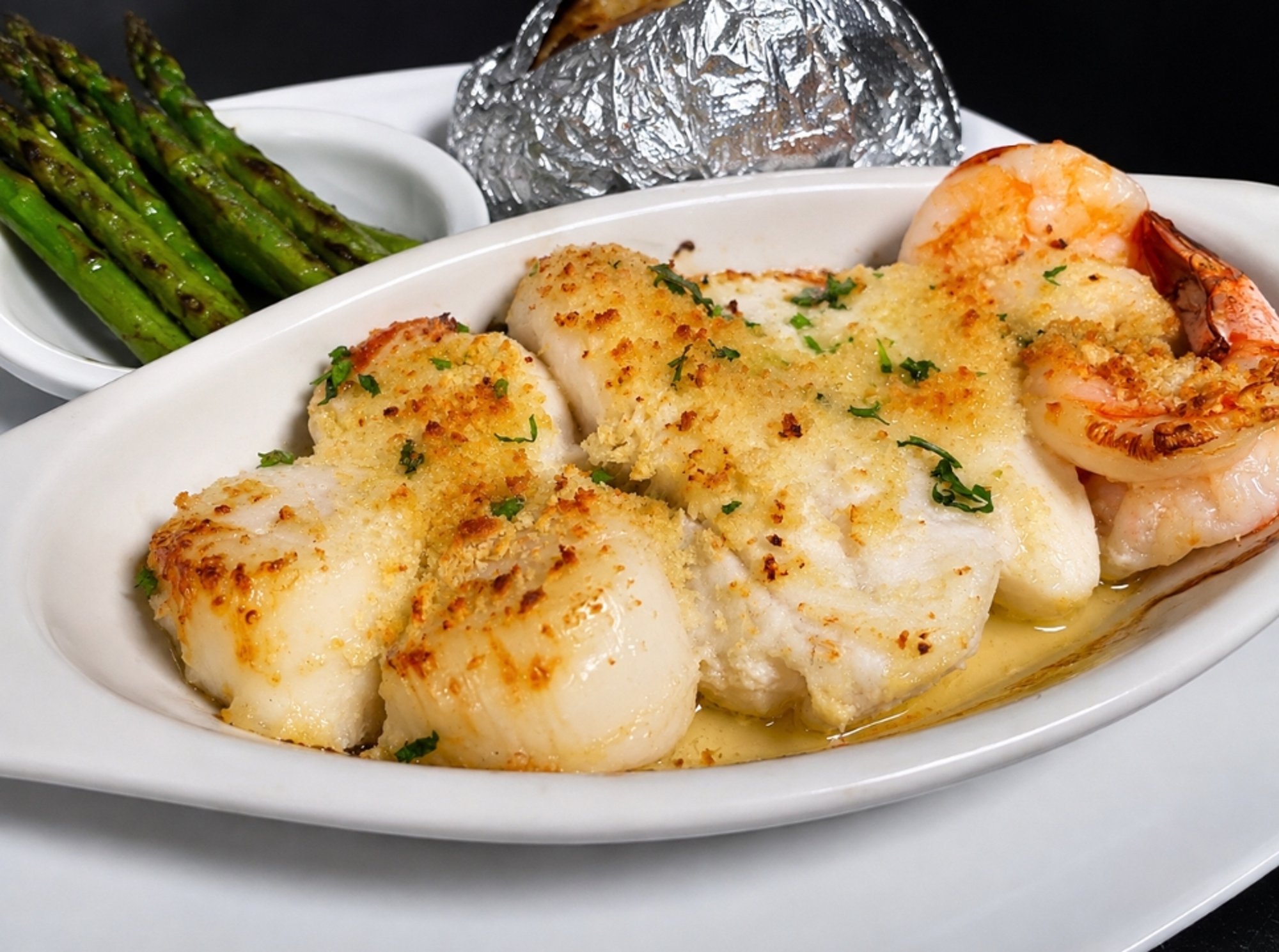 Broiled Fisherman Platter