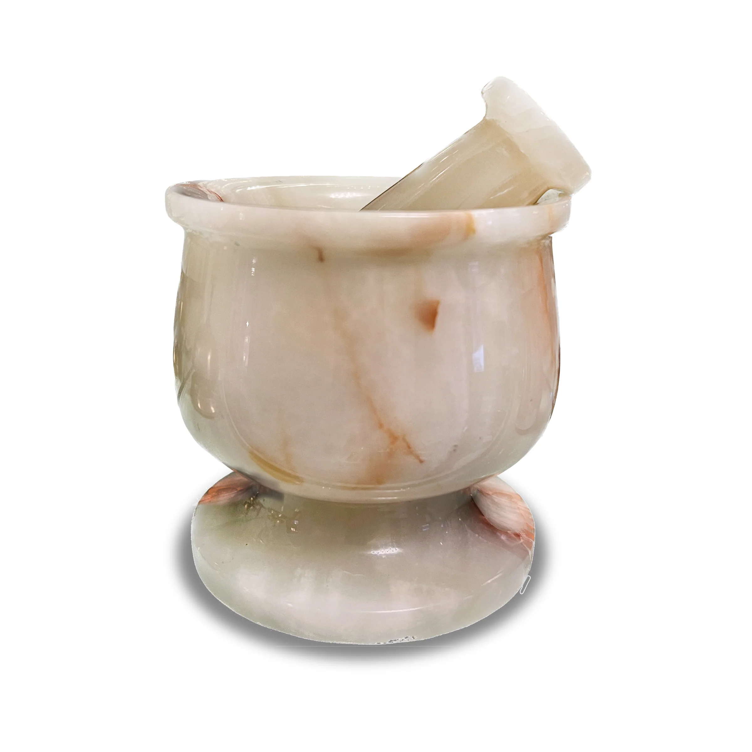 Vintage Onyx Mortar & Pestle