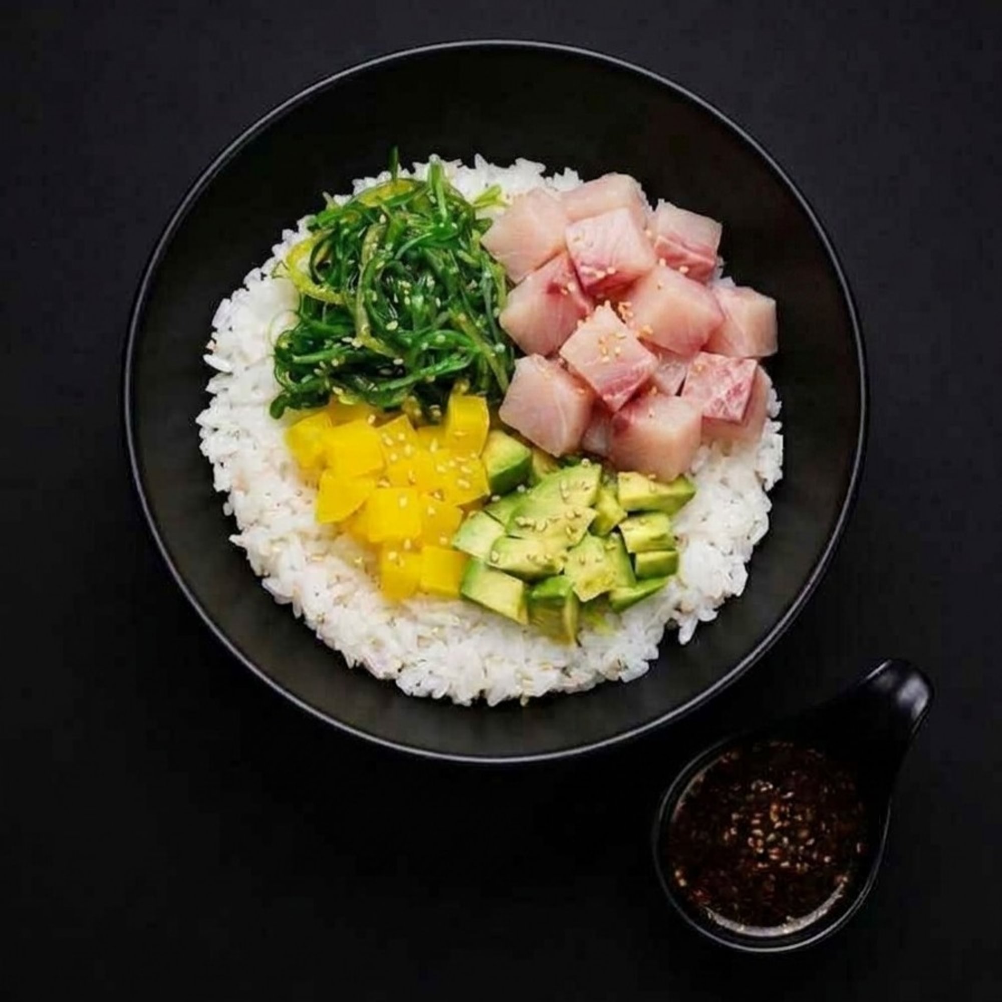 Yellowtail Poke Bowl