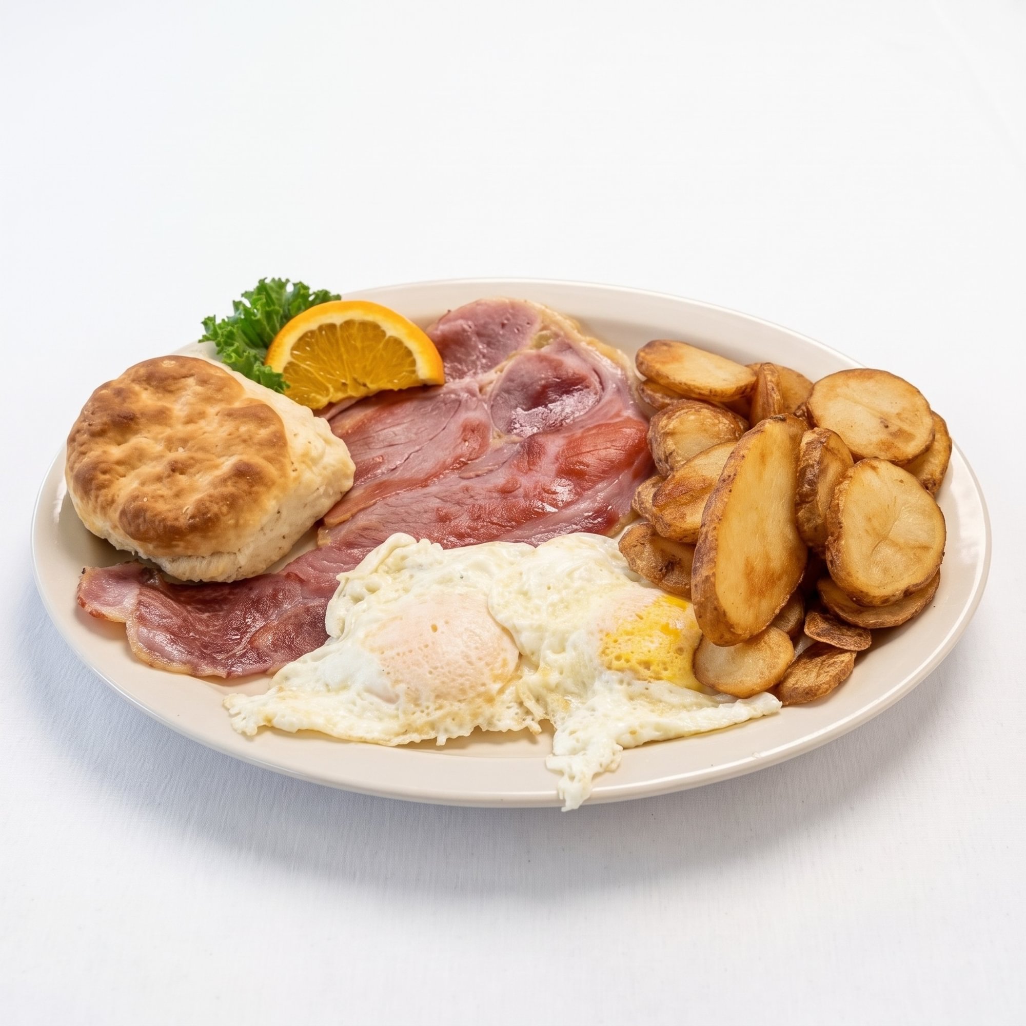 Two Eggs with Country Ham