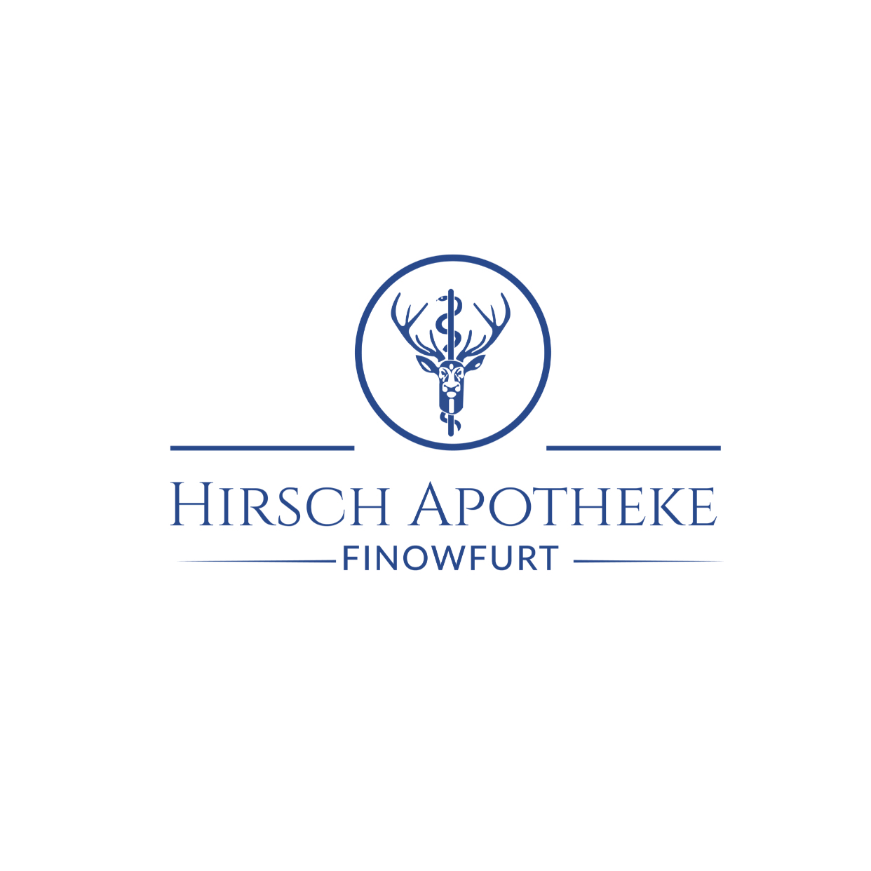 Logo der Hirsch-Apotheke Finowfurt