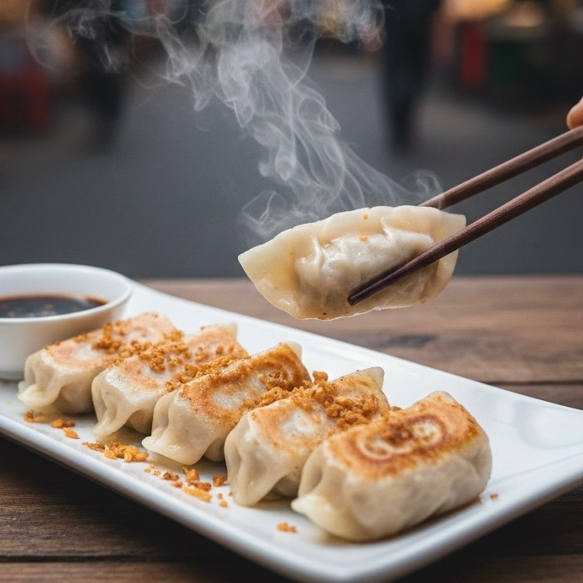 A10. Steamed Chicken&Shrimp Pot Sticker
