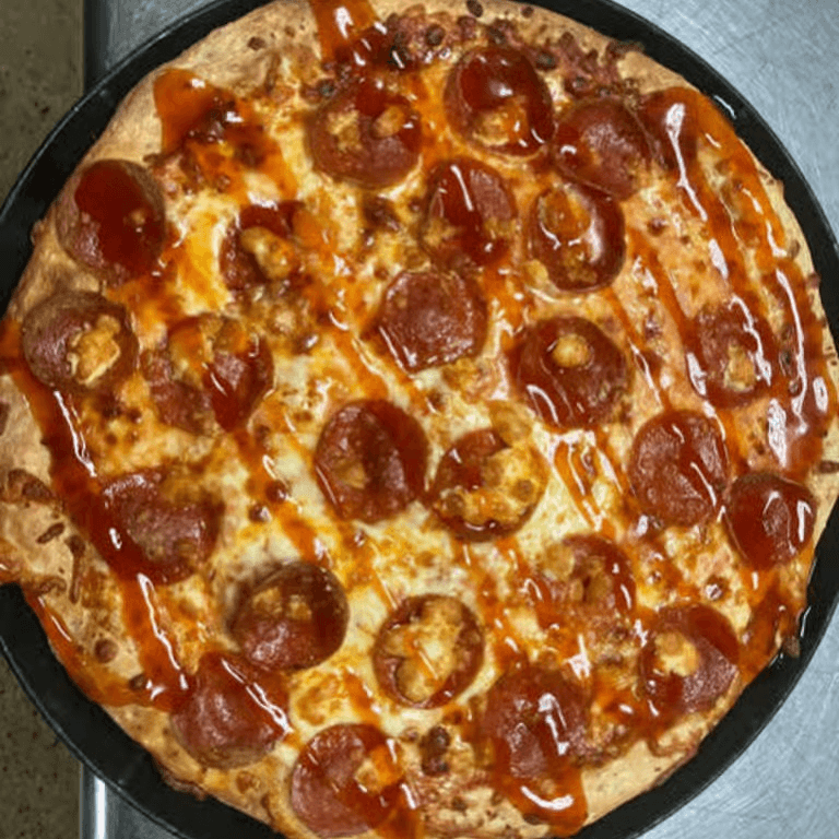 Hot Honey Pepperoni Pizza