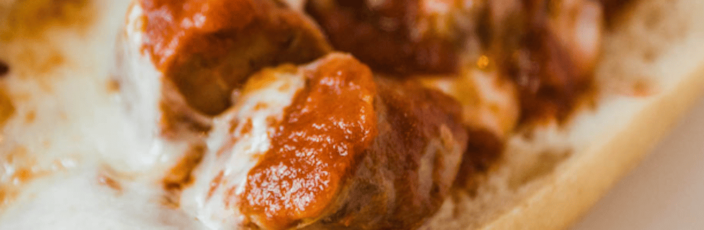 Sausage Parmigiana Hot Sandwich