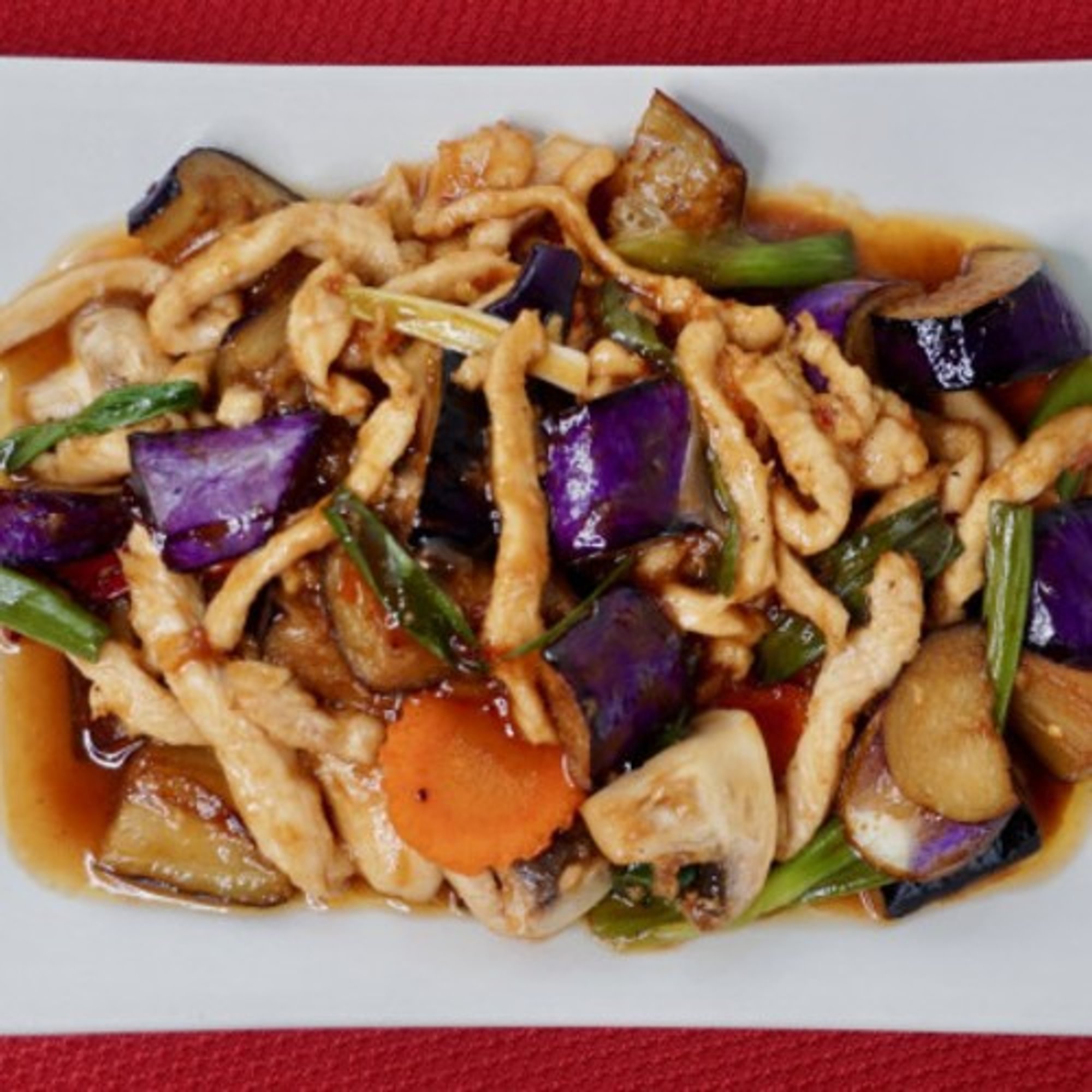 Eggplant Chicken