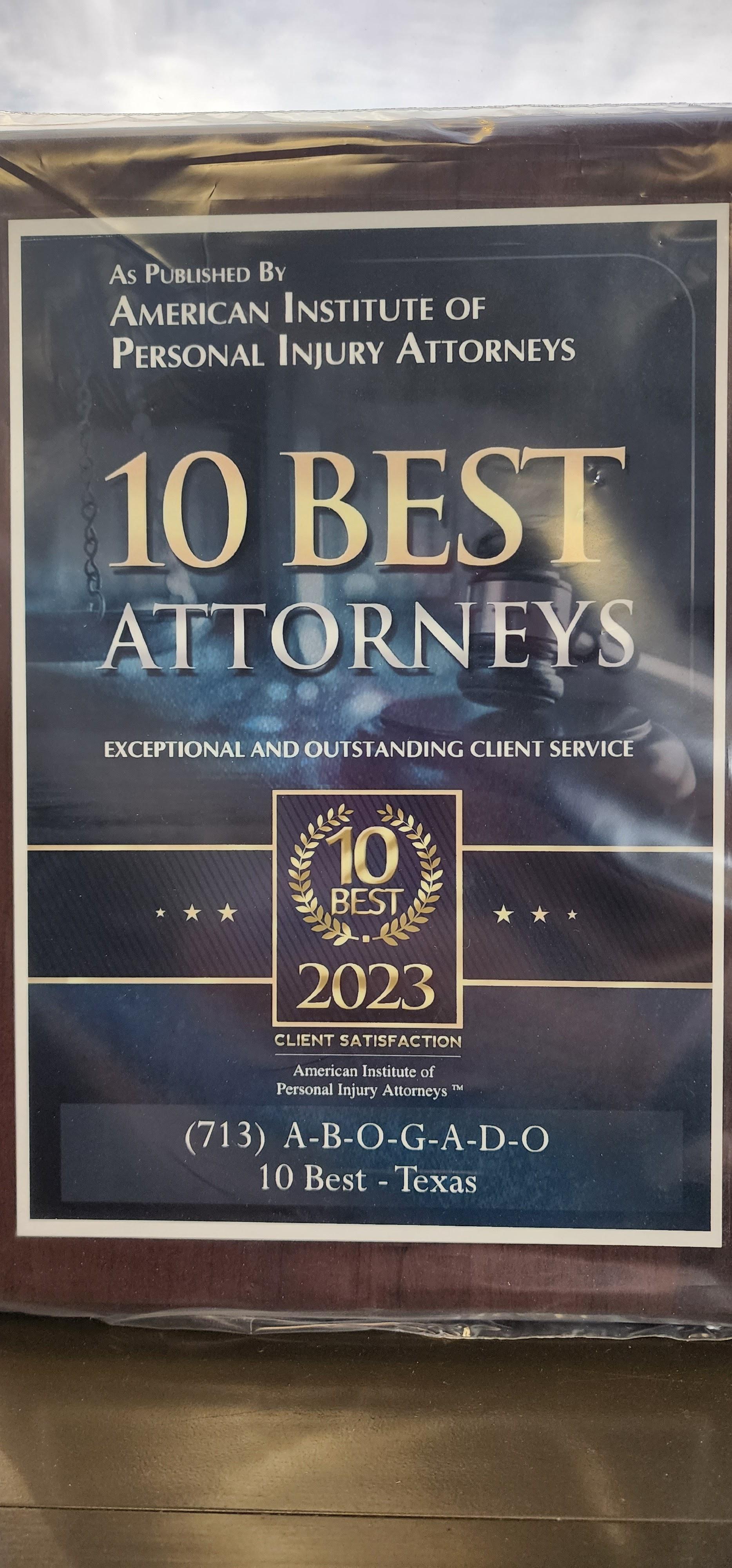 (713) A-B-O-G-A-D-O Abogados de Accidentes Corey Gomel image