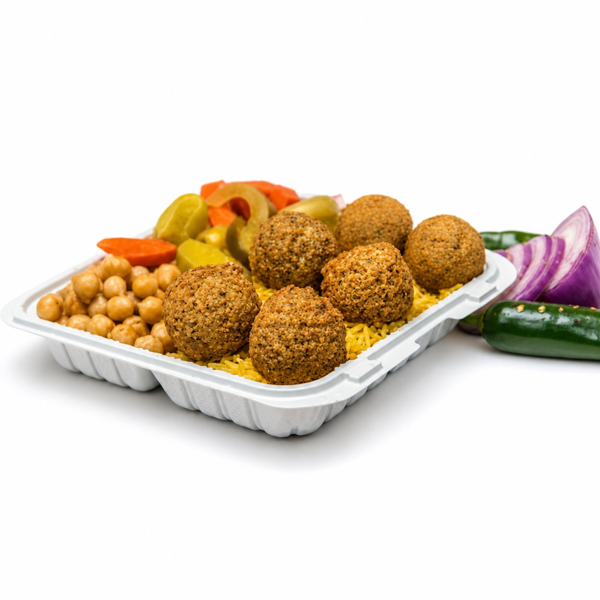 Falafel with Rice