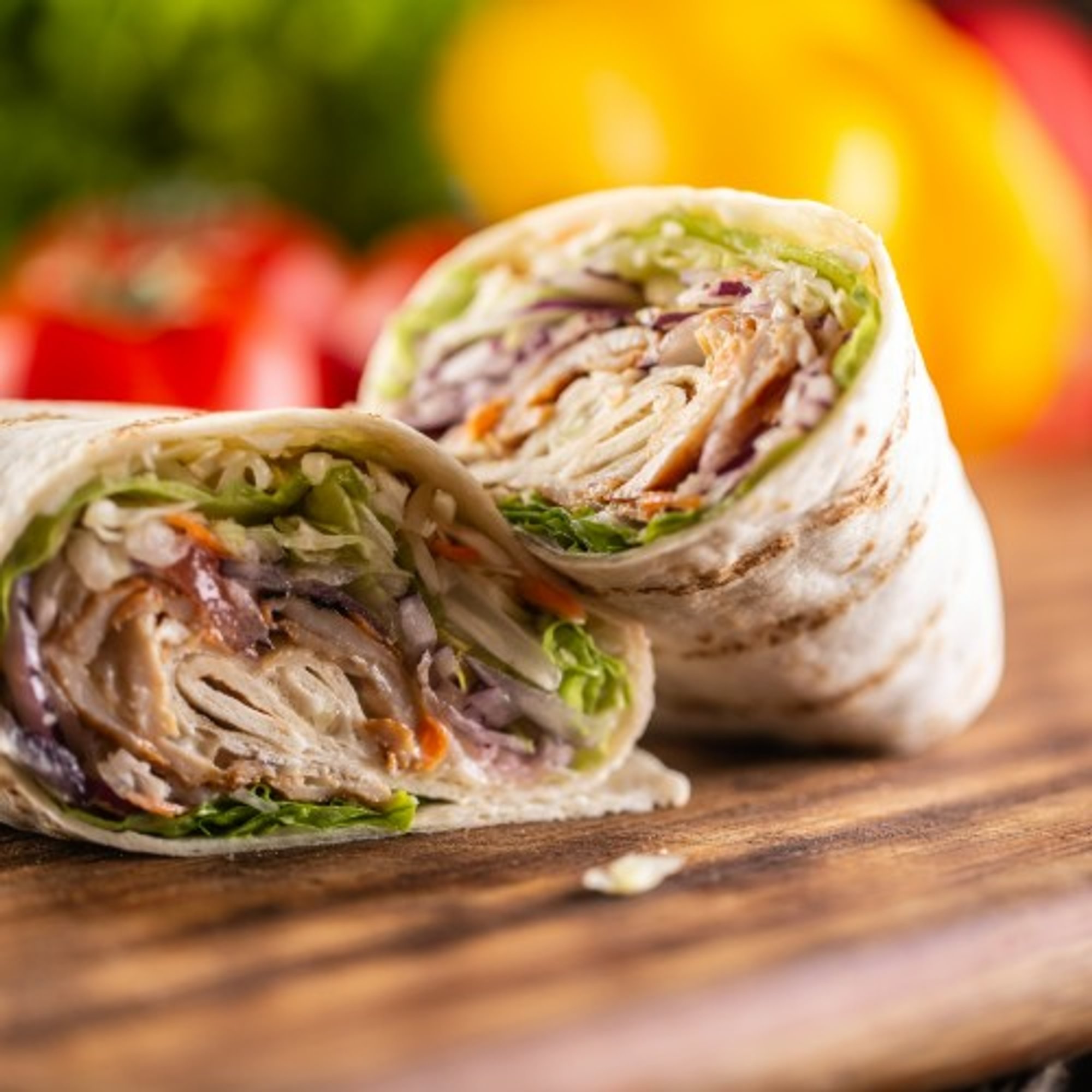 Chicken Honey Mustard Wrap