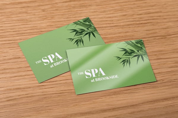 Business card finishes and paper quality that feel great in the hand.