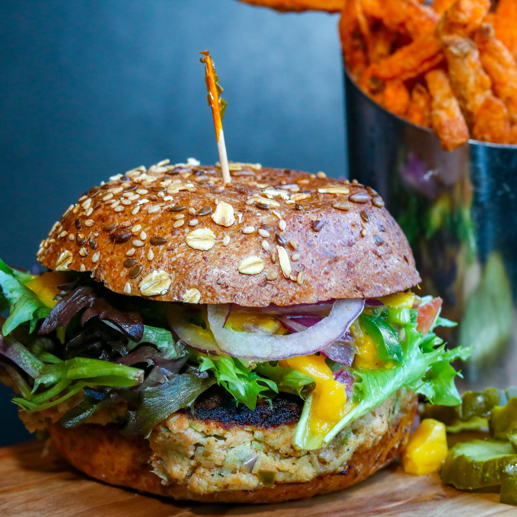 Wild Salmon Burger