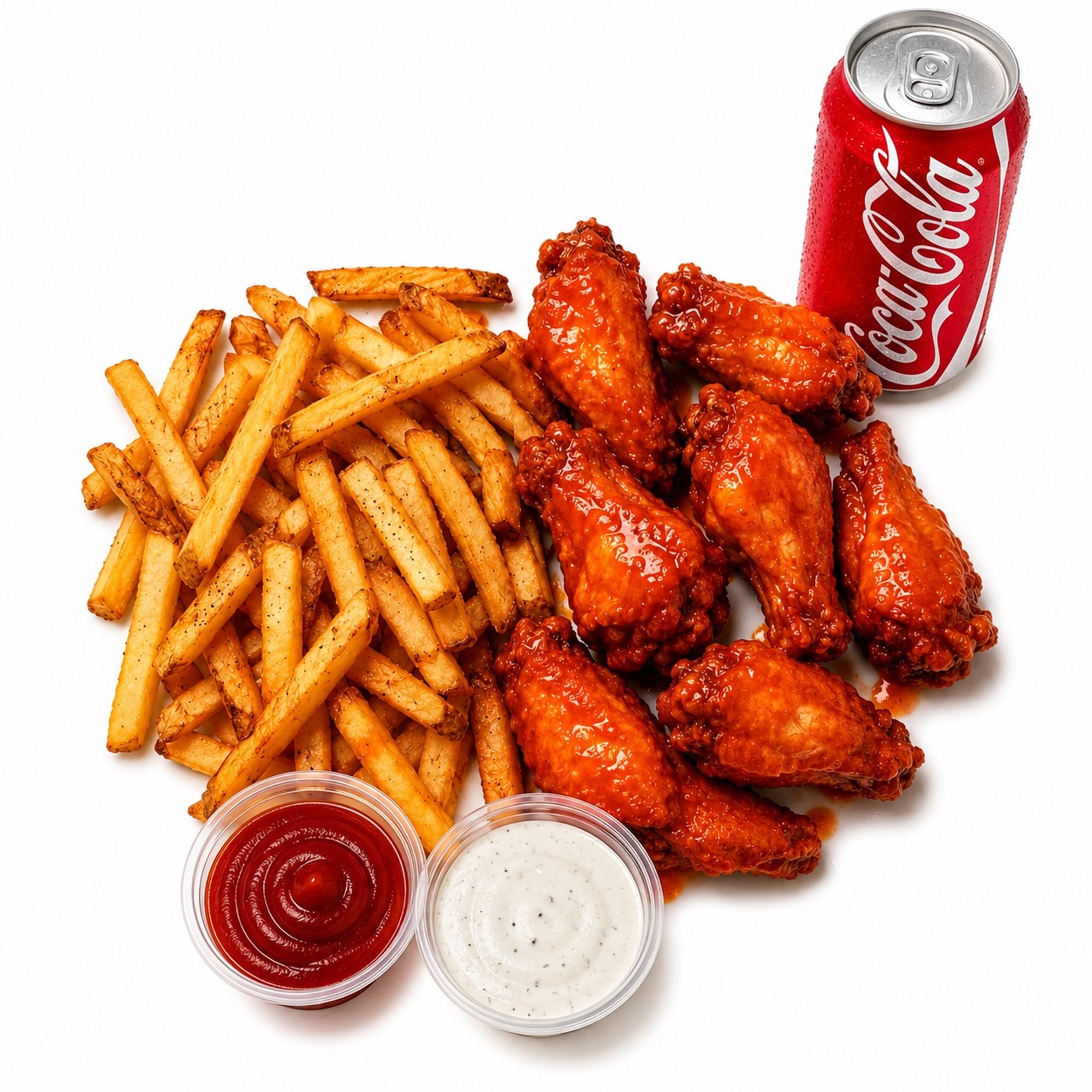 7 Wings, Fries & Soda