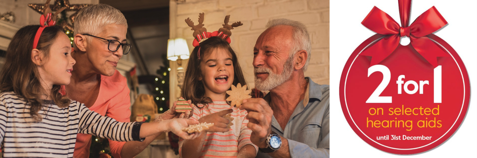 Come and vsisit our brand new store. Hurry 2 for 1 for on selected hearing aids until December 31st Come and vsisit our brand new store. Hurry 2 for 1 for on selected hearing aids until December 31st