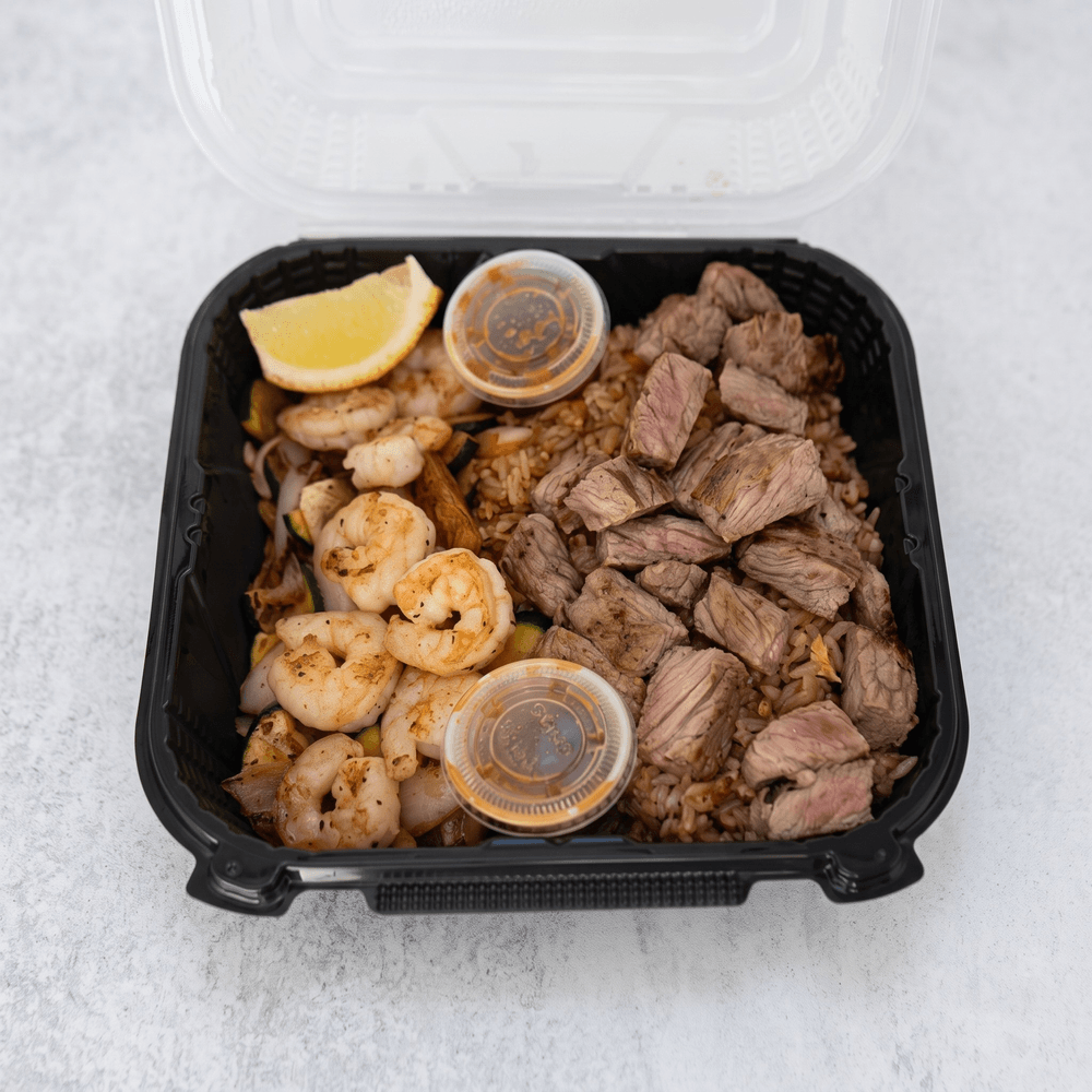 New York Steak & Shrimp Entrée