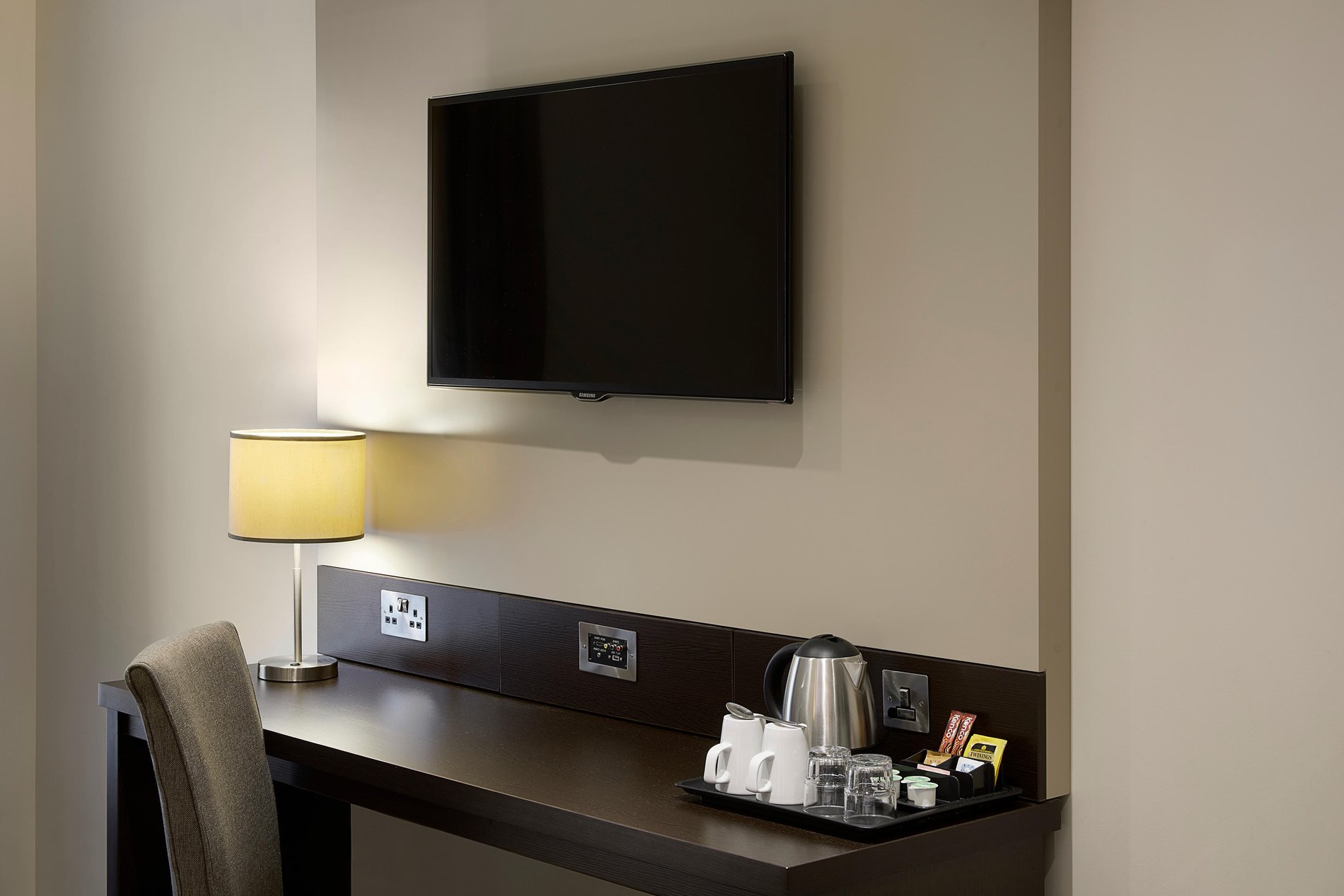 Premier Inn bedroom with desk Premier Inn bedroom with desk