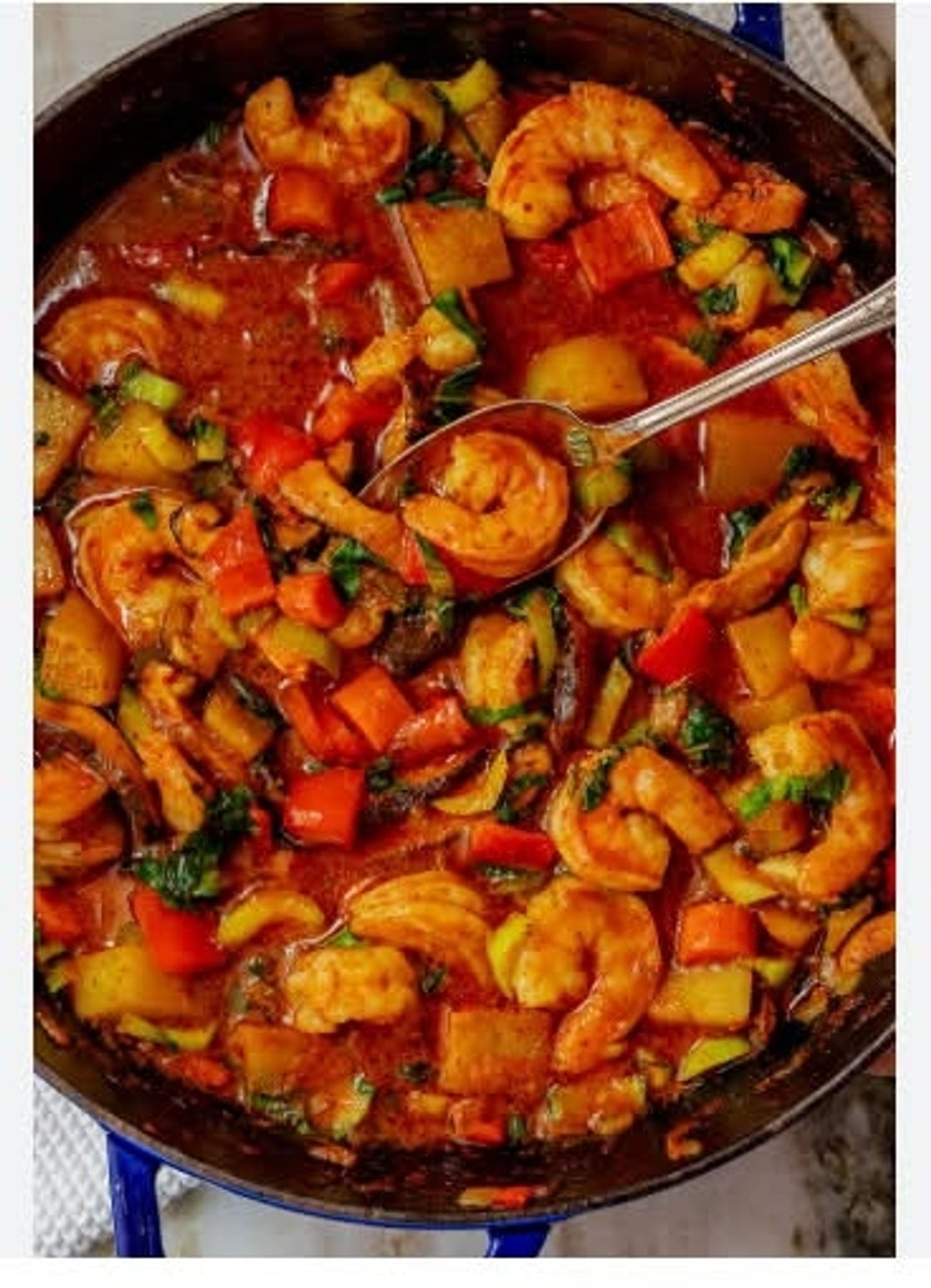 Shrimp Mix Veg Curry