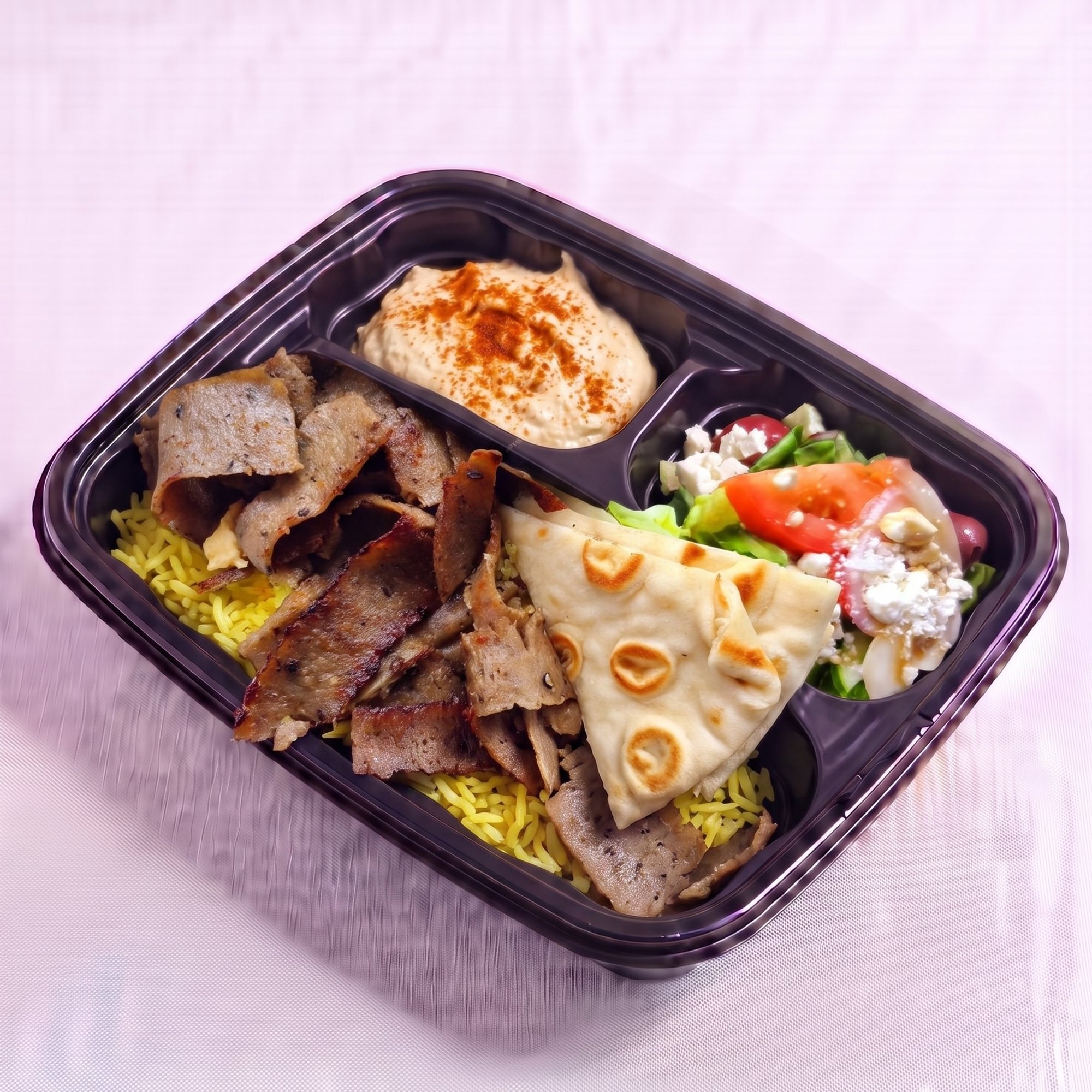 Lamb Beef Gyro Plate