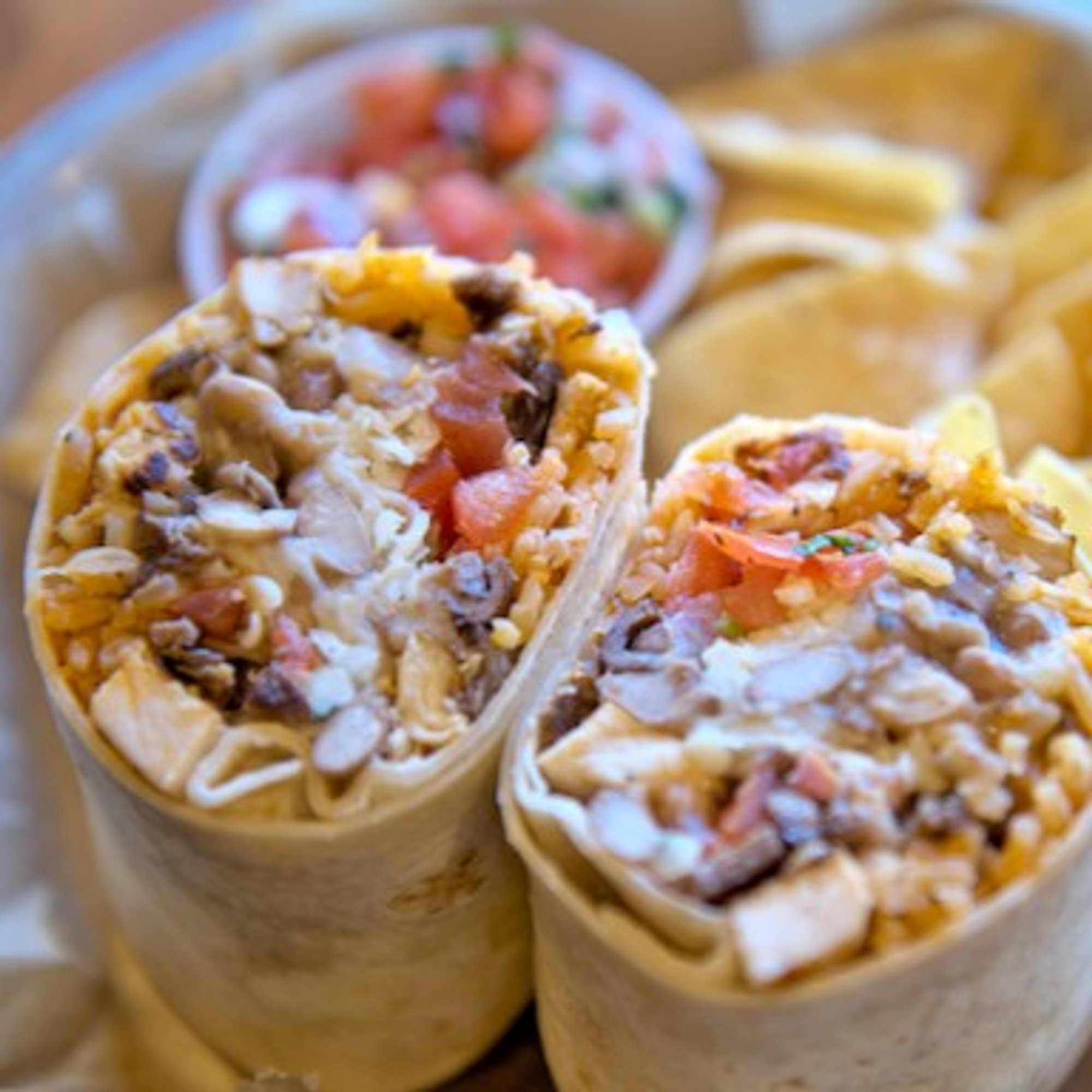 Half & Half Burrito