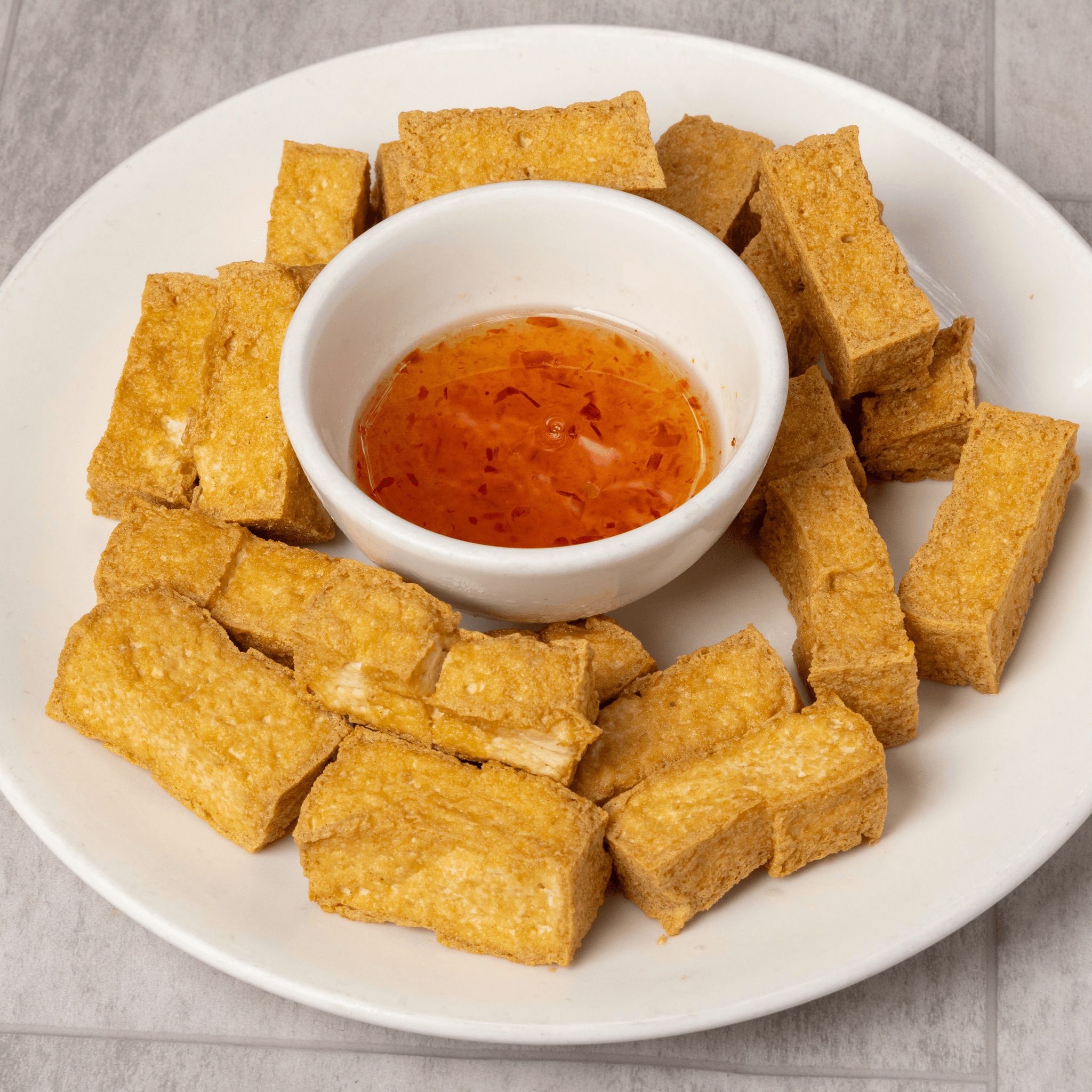 Deep-fried tofu / 酥炸豆腐