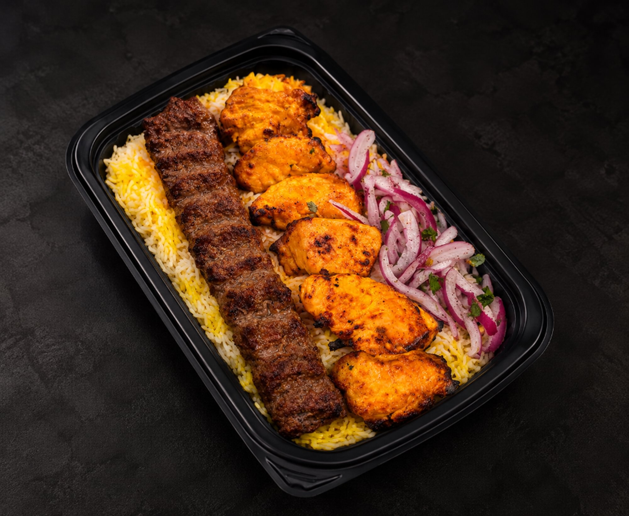 Chicken + Koobideh