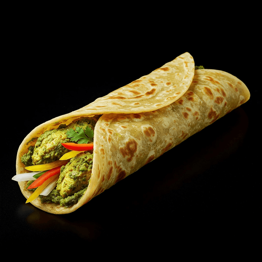 Chicken Haryali Roll