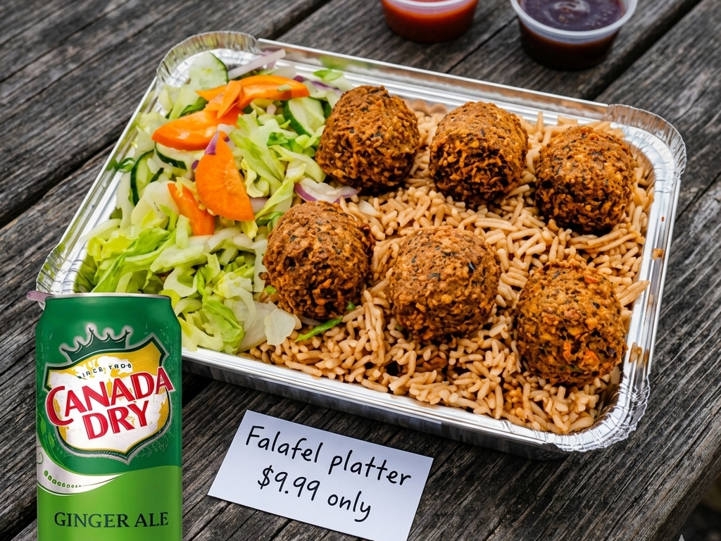 Falafel Platter (Regular)