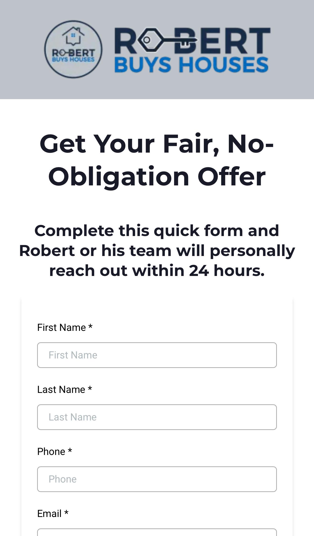 Robert Buys Houses Image