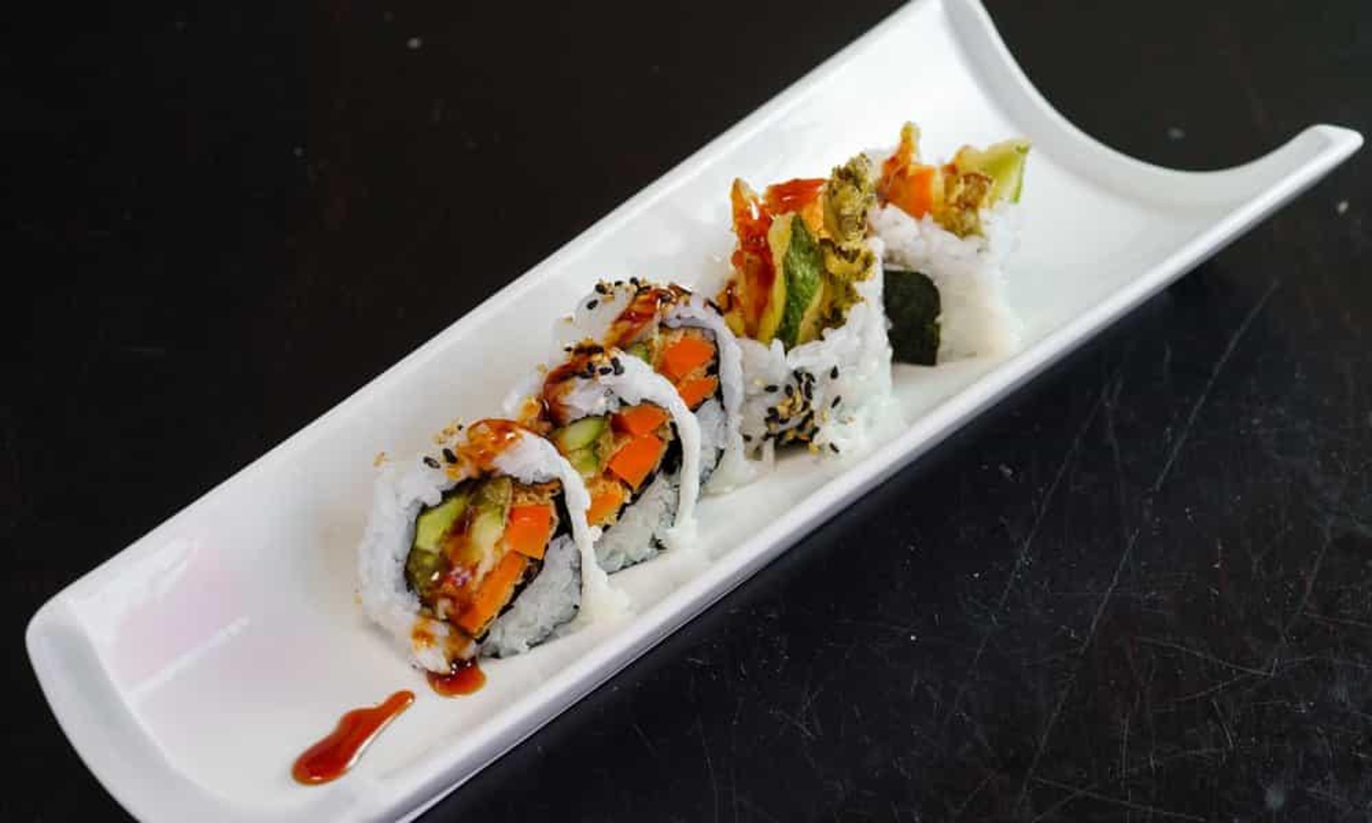 Vegetable tempura roll