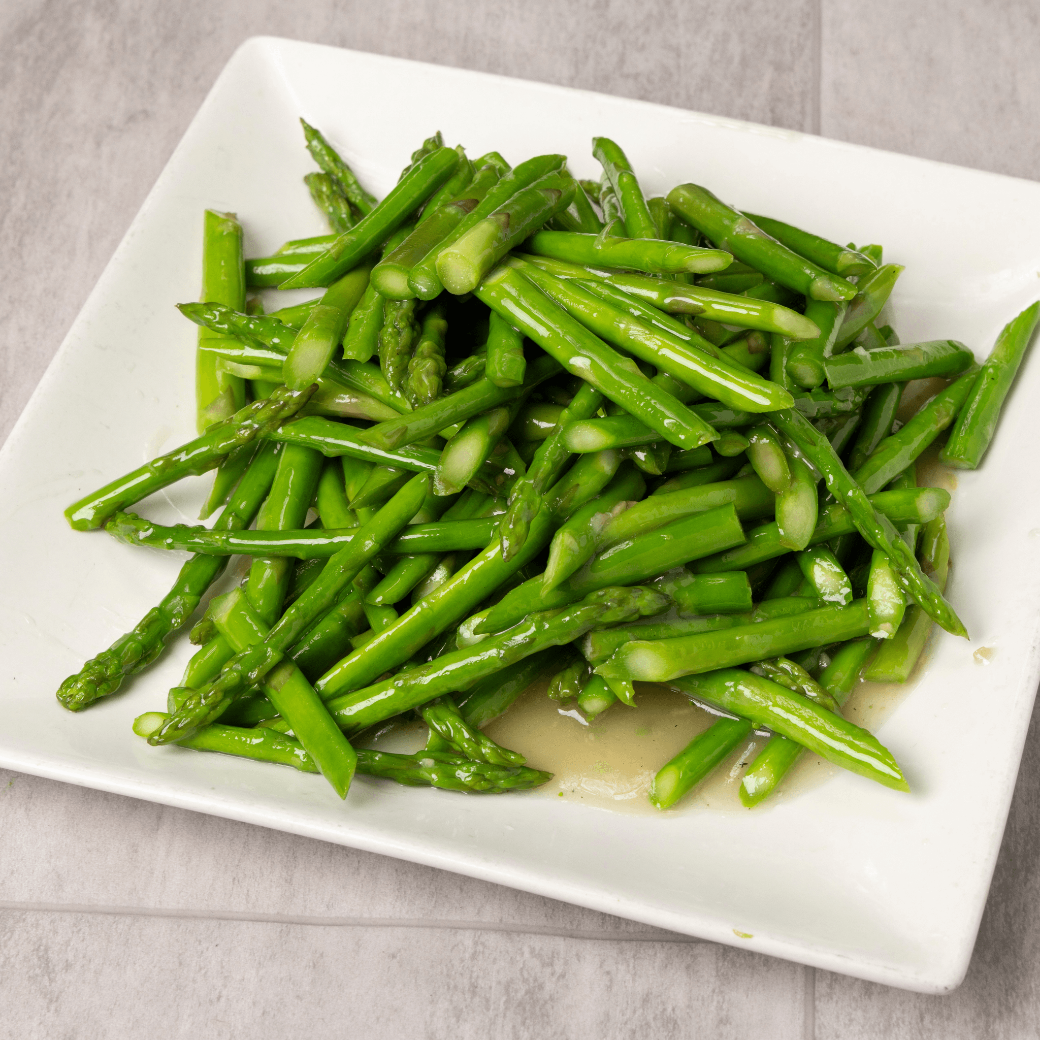 Sautéed asparagus (seasonal) / 炒芦笋