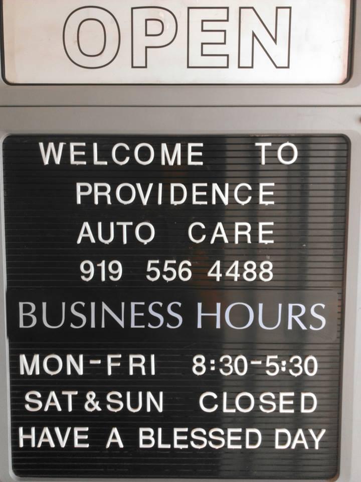 Providence Auto Care Logo