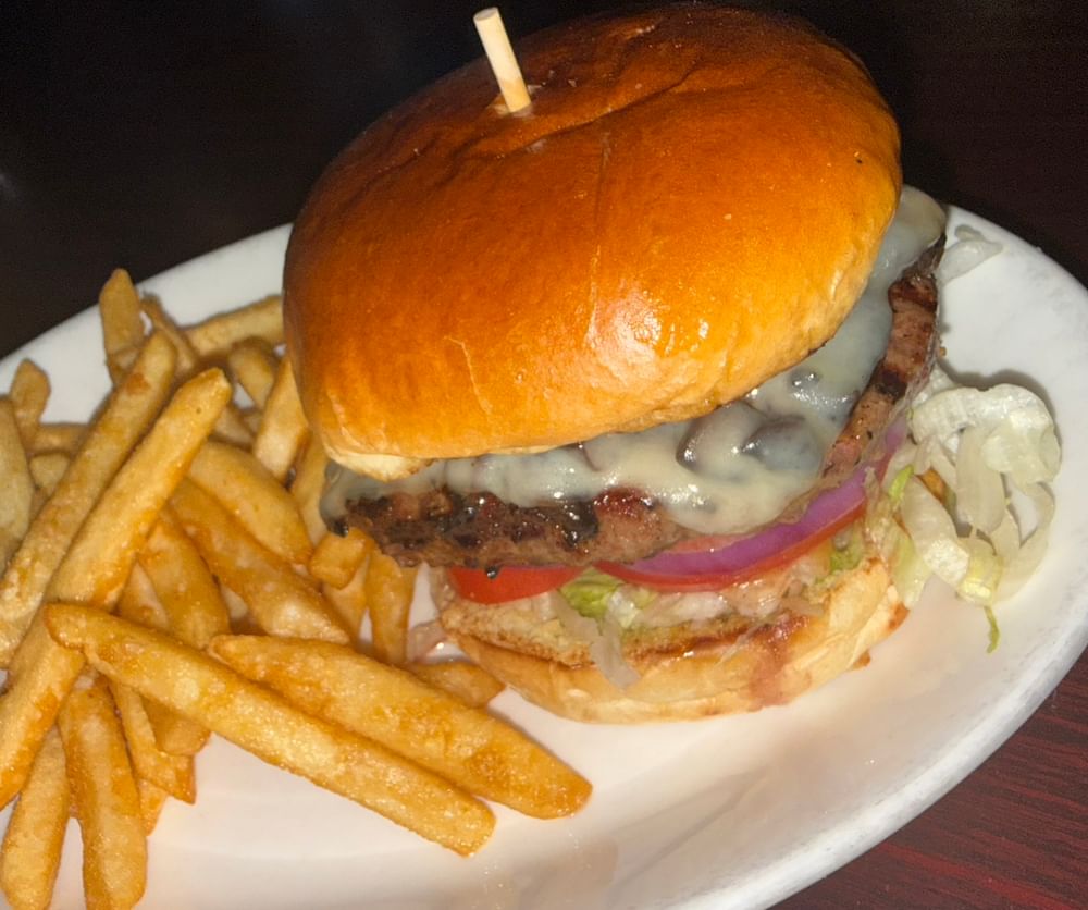 Mushroom Swiss Burger