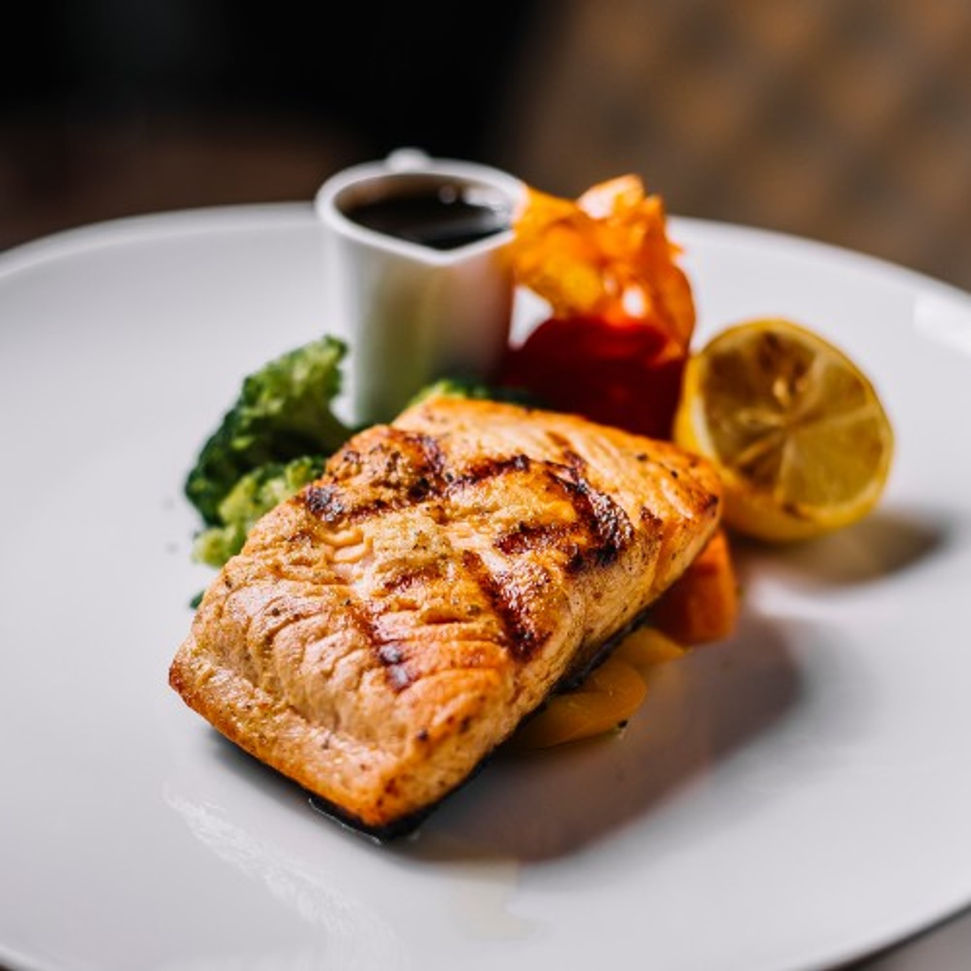Barbecue Salmon